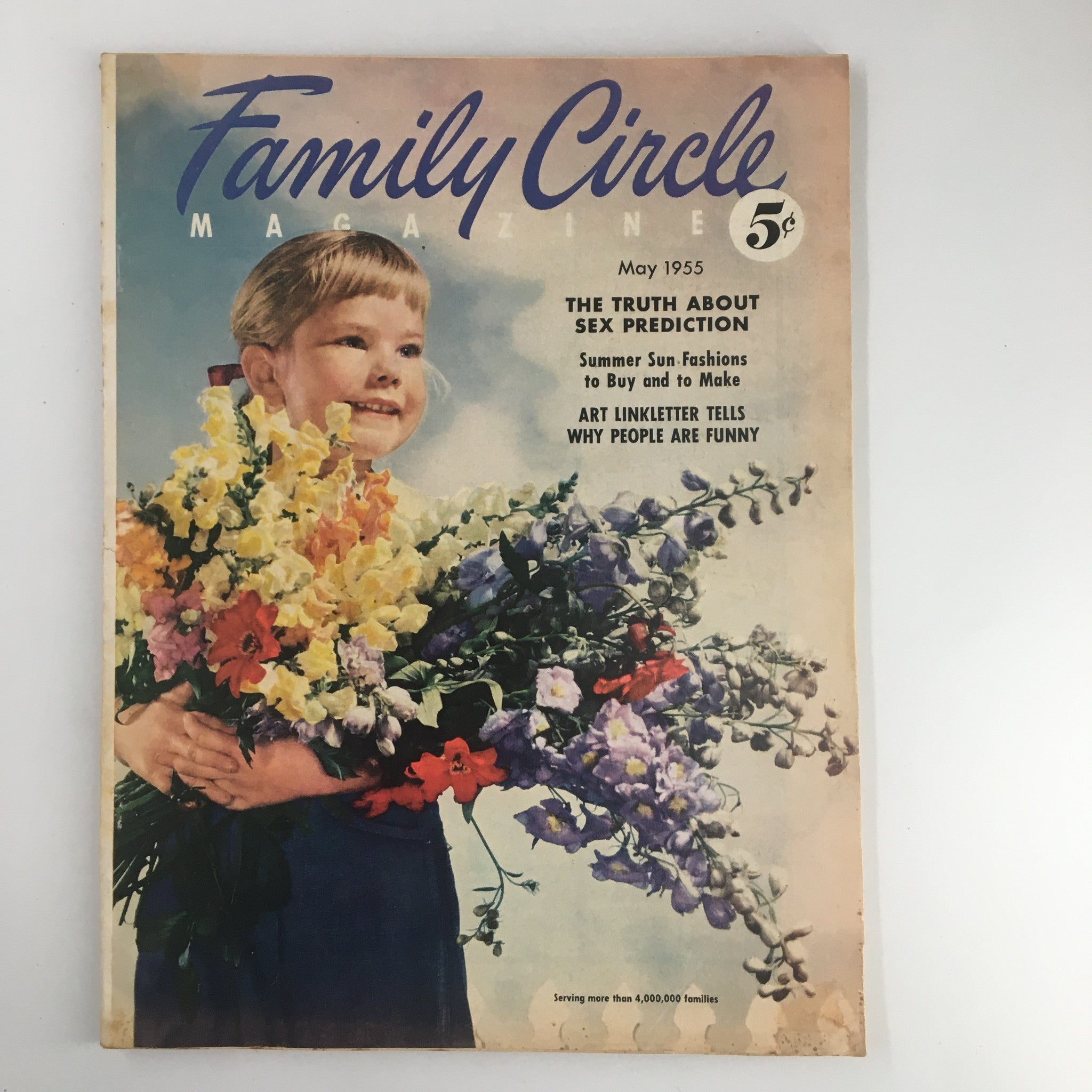 VTG Family Circle Magazine May 1955 Mother's Sunday-Best Dinners No Label