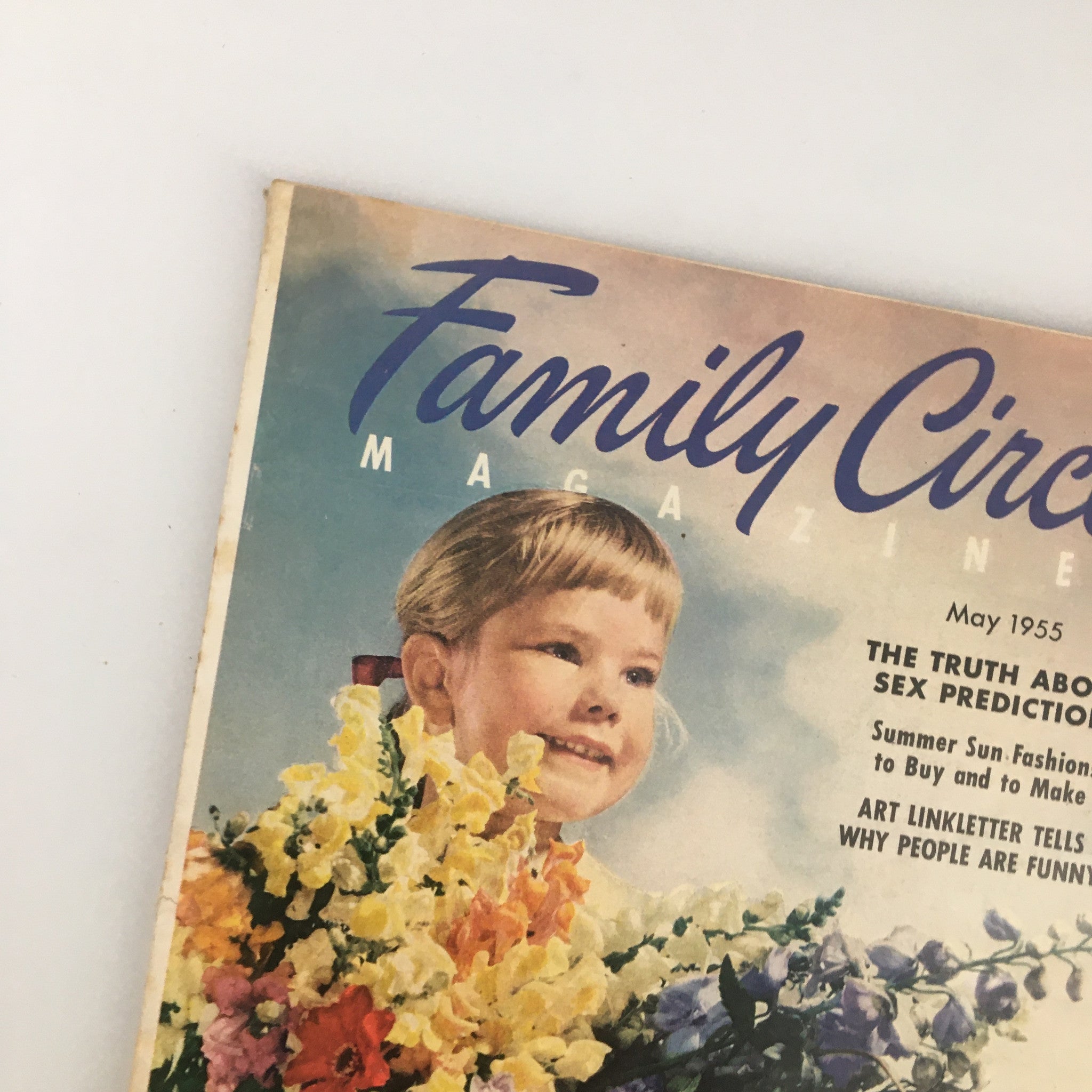 VTG Family Circle Magazine May 1955 Mother's Sunday-Best Dinners No Label