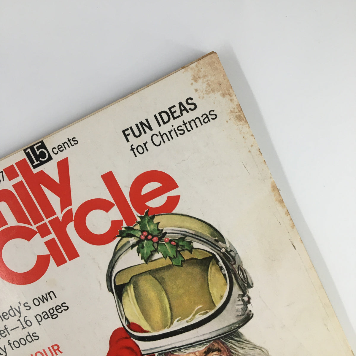 Family Circle December 1967 Santa Claus Vintage Magazine ...