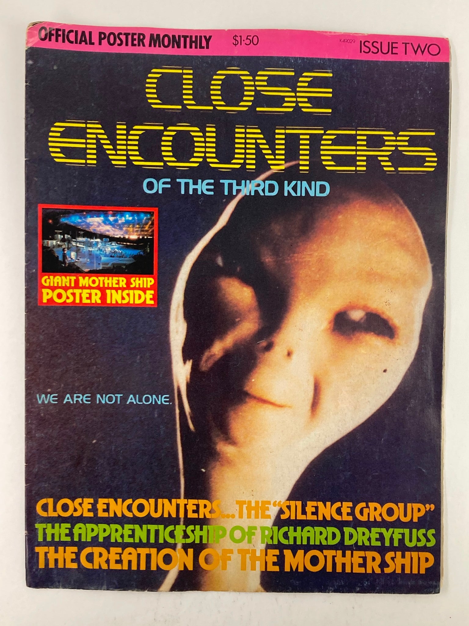 VTG 1978 Issue 2 Close Encounters of the Third Kind 'We Are Not Alone' No Label