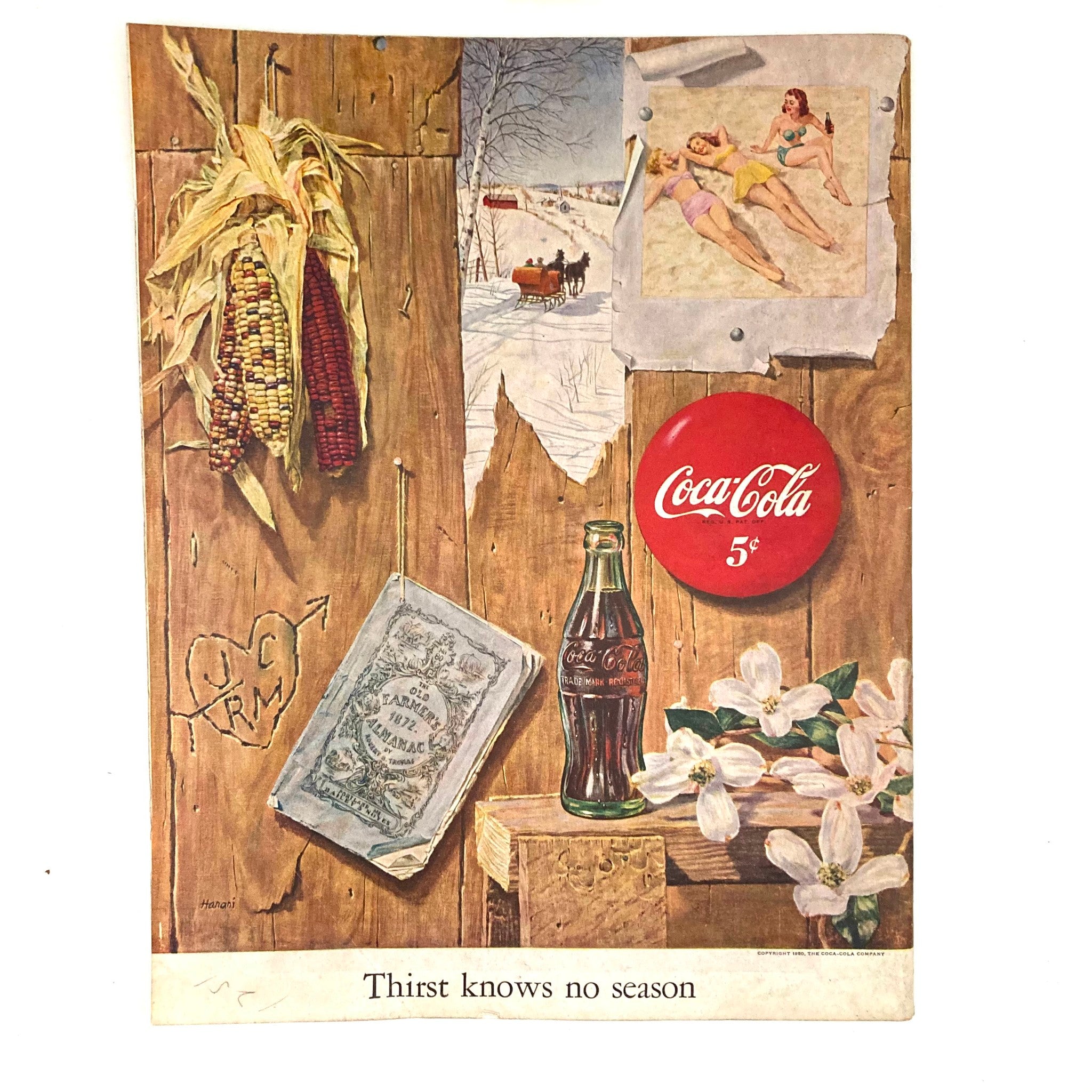 Saturday Evening Post Magazine January 28 1950 Illustrated Cover George Hughes