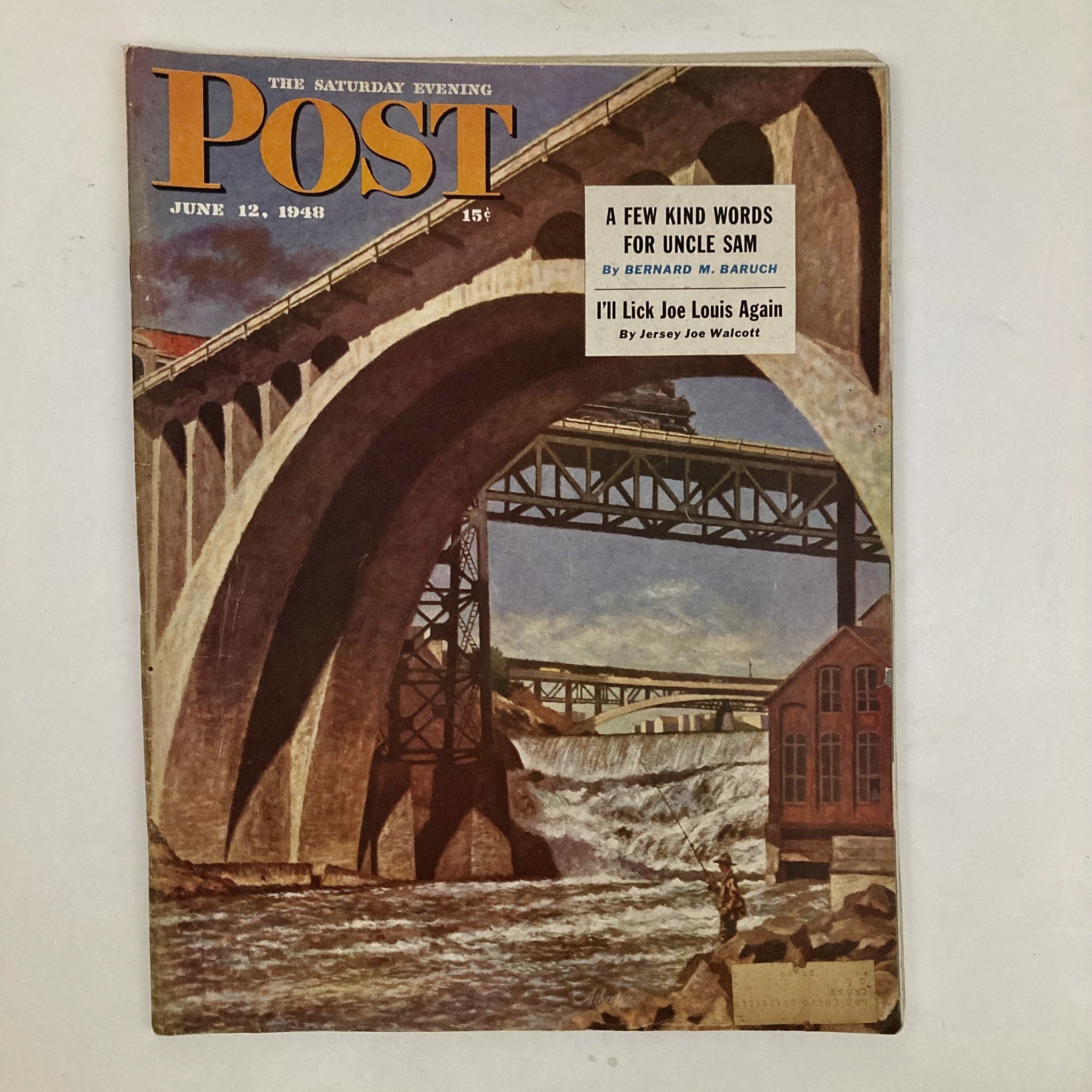 Saturday Evening Post Magazine June 12 1948 Spokane Scene - John Atherton