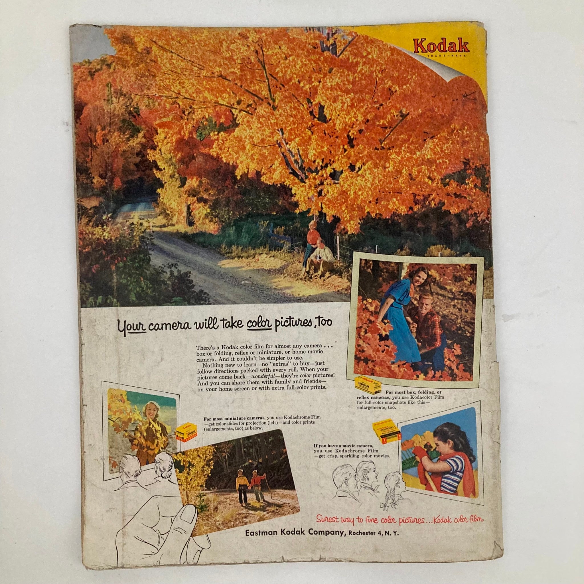 Saturday Evening Post Magazine October 17 1953 John Falter GD Interior No Label