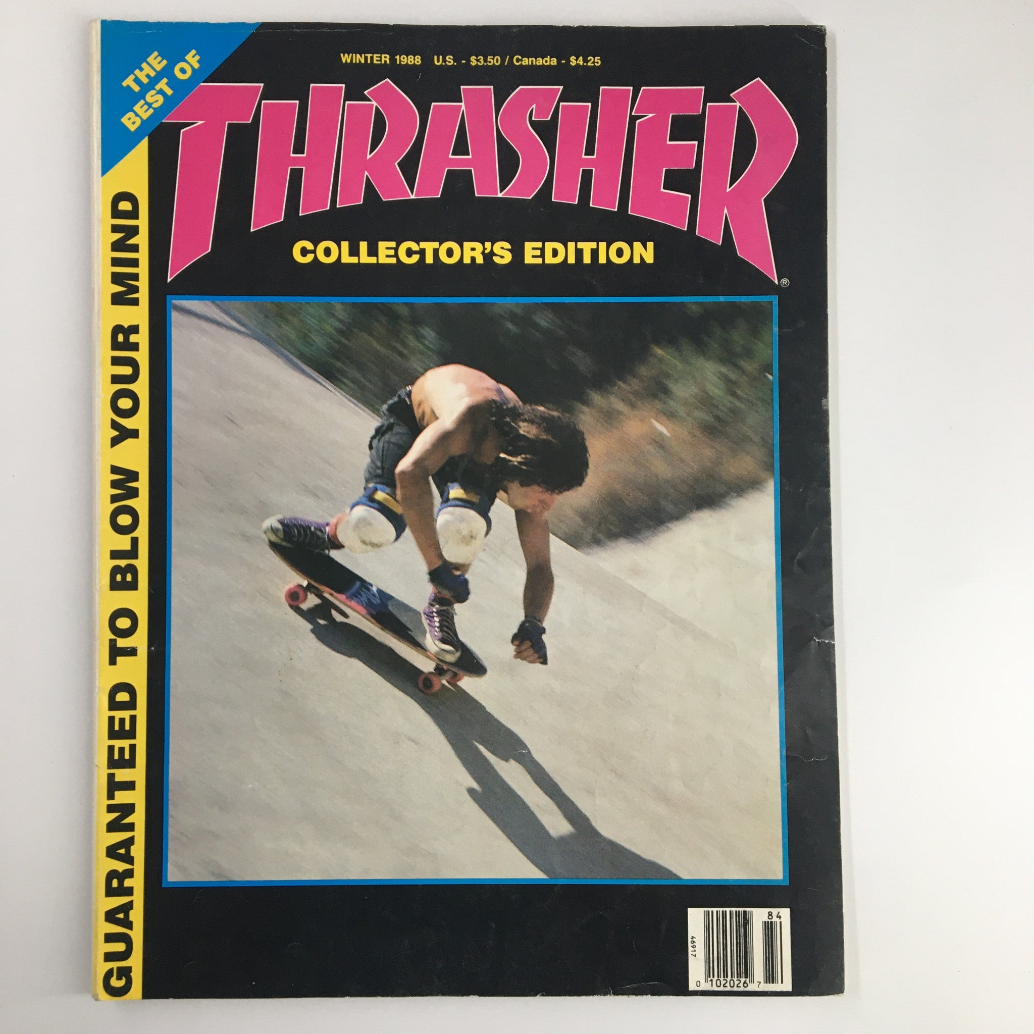 VTG Thrasher Magazine Winter 1988 Tony Alva in Beverly Hills No Label