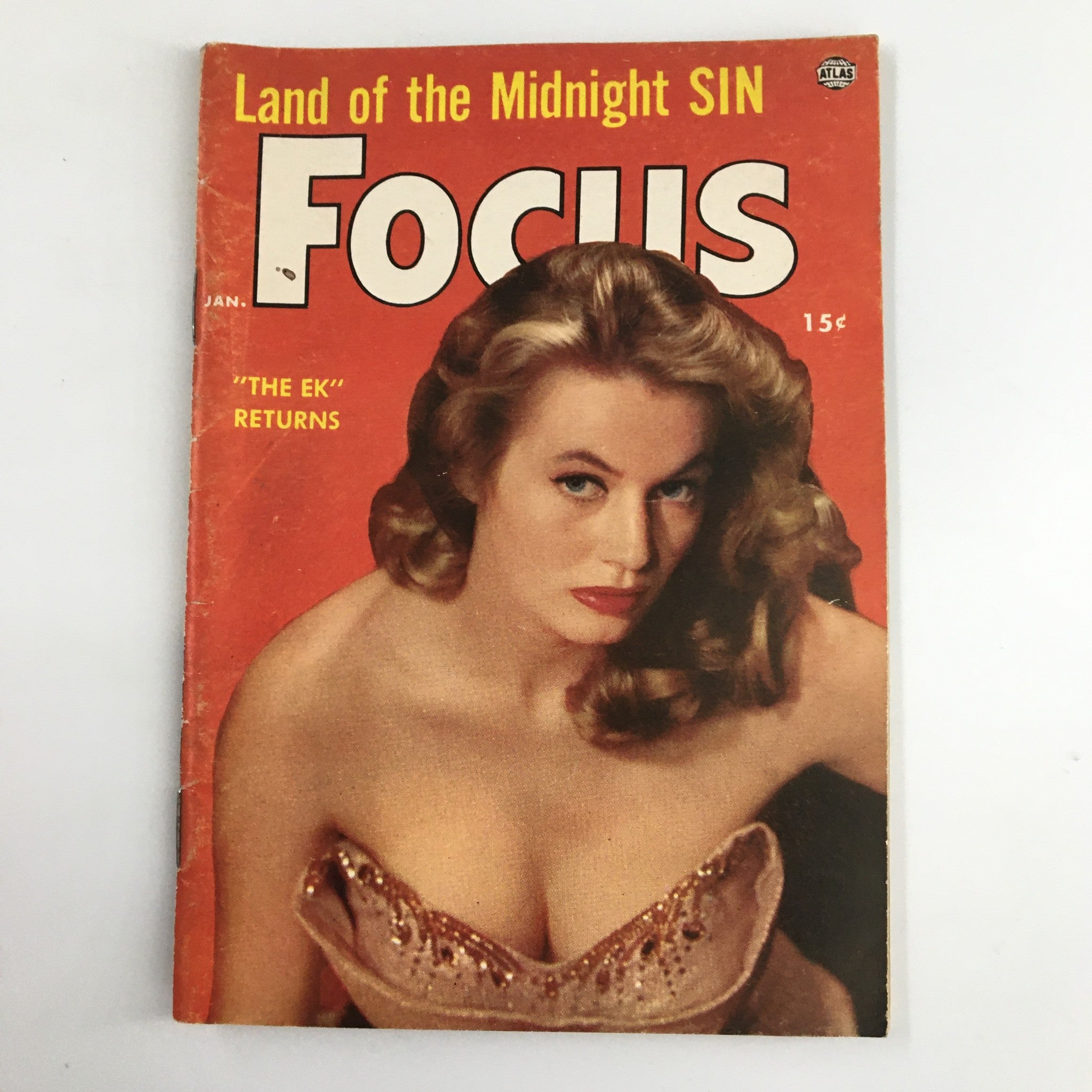 VTG Focus Magazine January 1956 Land of the Midnight Sin The EK Returns No Label