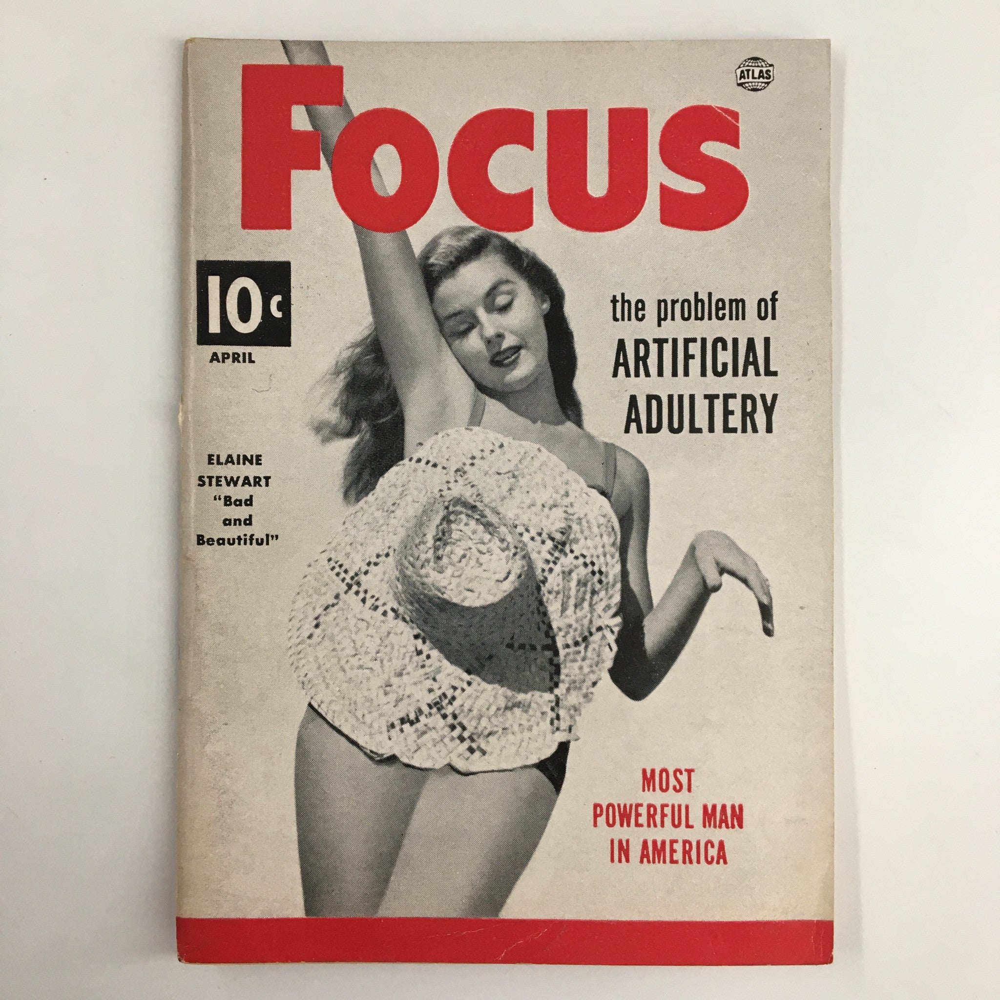 VTG Focus Magazine April 1953 Elaine Stewart Bad and Beautiful No Label