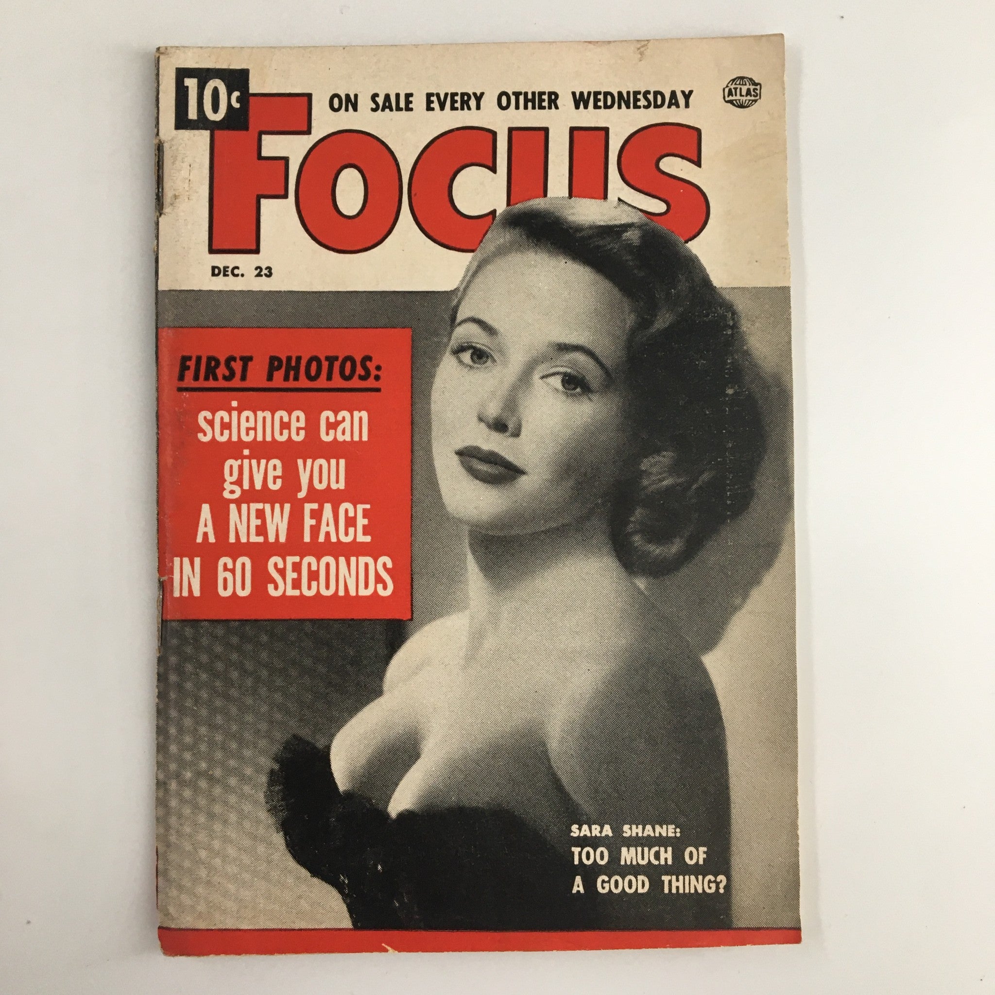 VTG Focus Magazine December 23 1953 Sara Shane Too Much of a Good Thing No Label