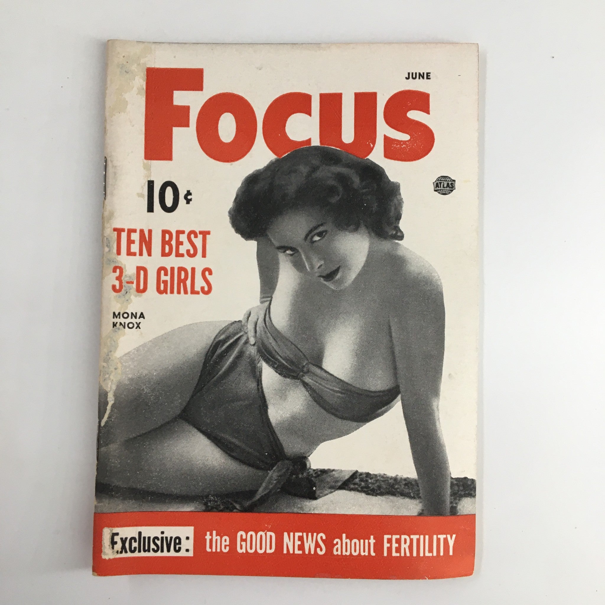 VTG Focus Magazine June 1953 Mona Knox The Good News About Fertility No Label