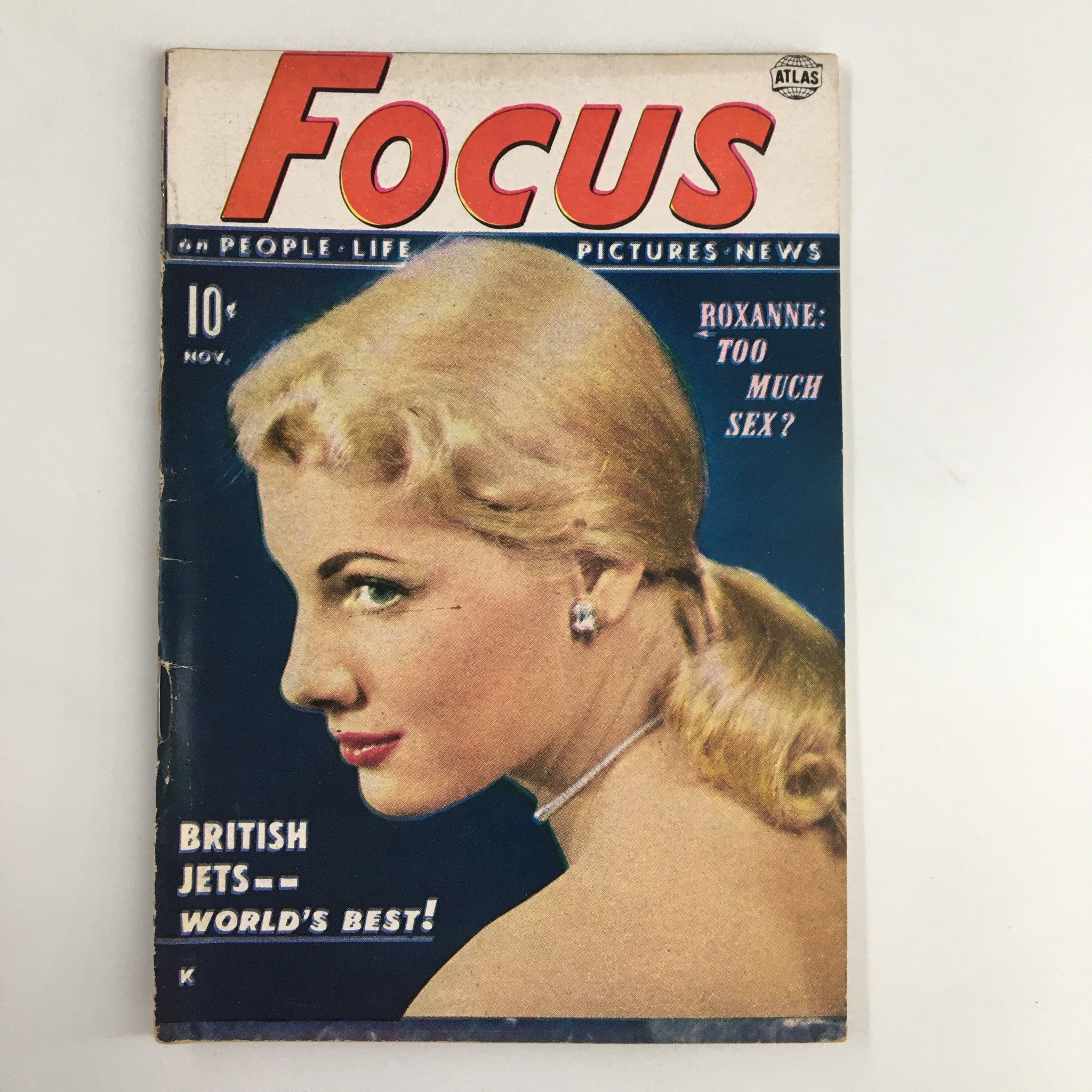 VTG Focus Magazine November 1951 Roxanne & British Jets World's Best No Label