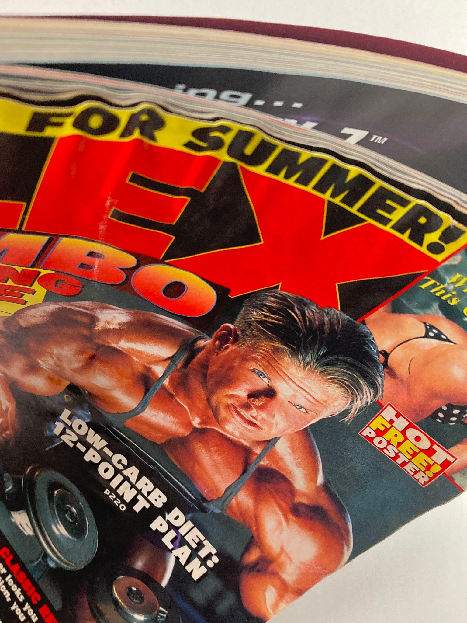 Flex Magazine May 2002 Vol 20 #3 Jay Cutler & Kim Lyons w Poster No Label