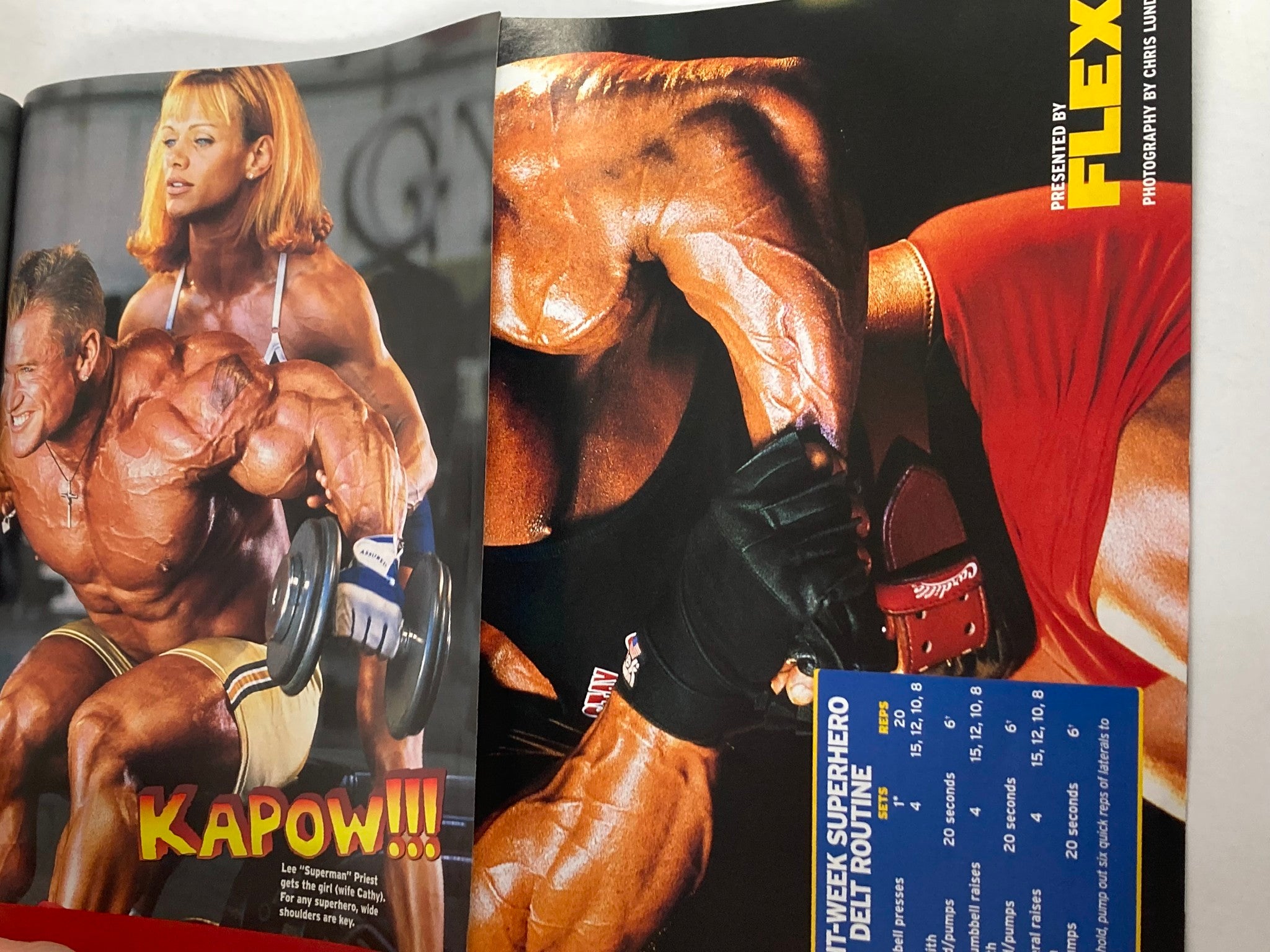 Flex Magazine December 2004 Vol 22 #10 Gunter Schlierkamp w Poster No Label