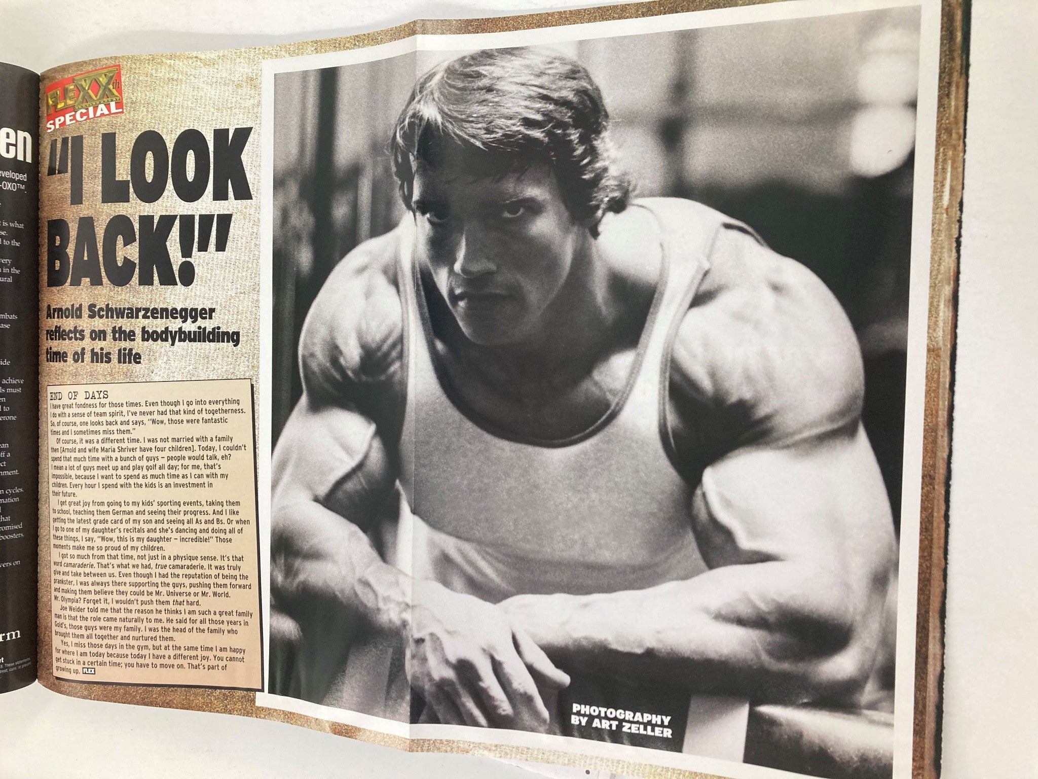 Flex Magazine September 2003 Vol 21 #7 Arnold Schwarzenegger w Poster