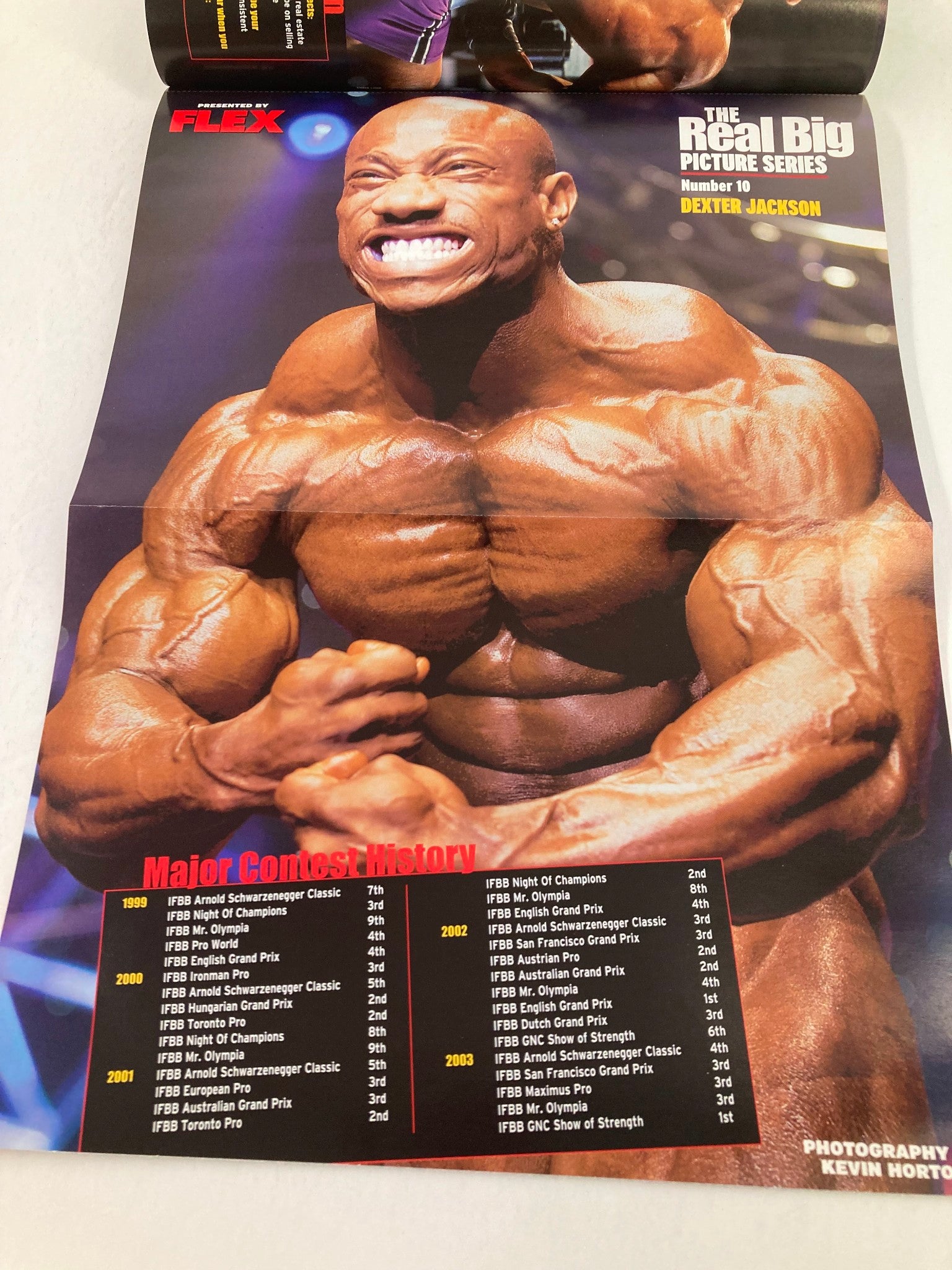 Flex Magazine April 2004 Vol 22 #2 Chris Cook and Ronnie Coleman w Poster