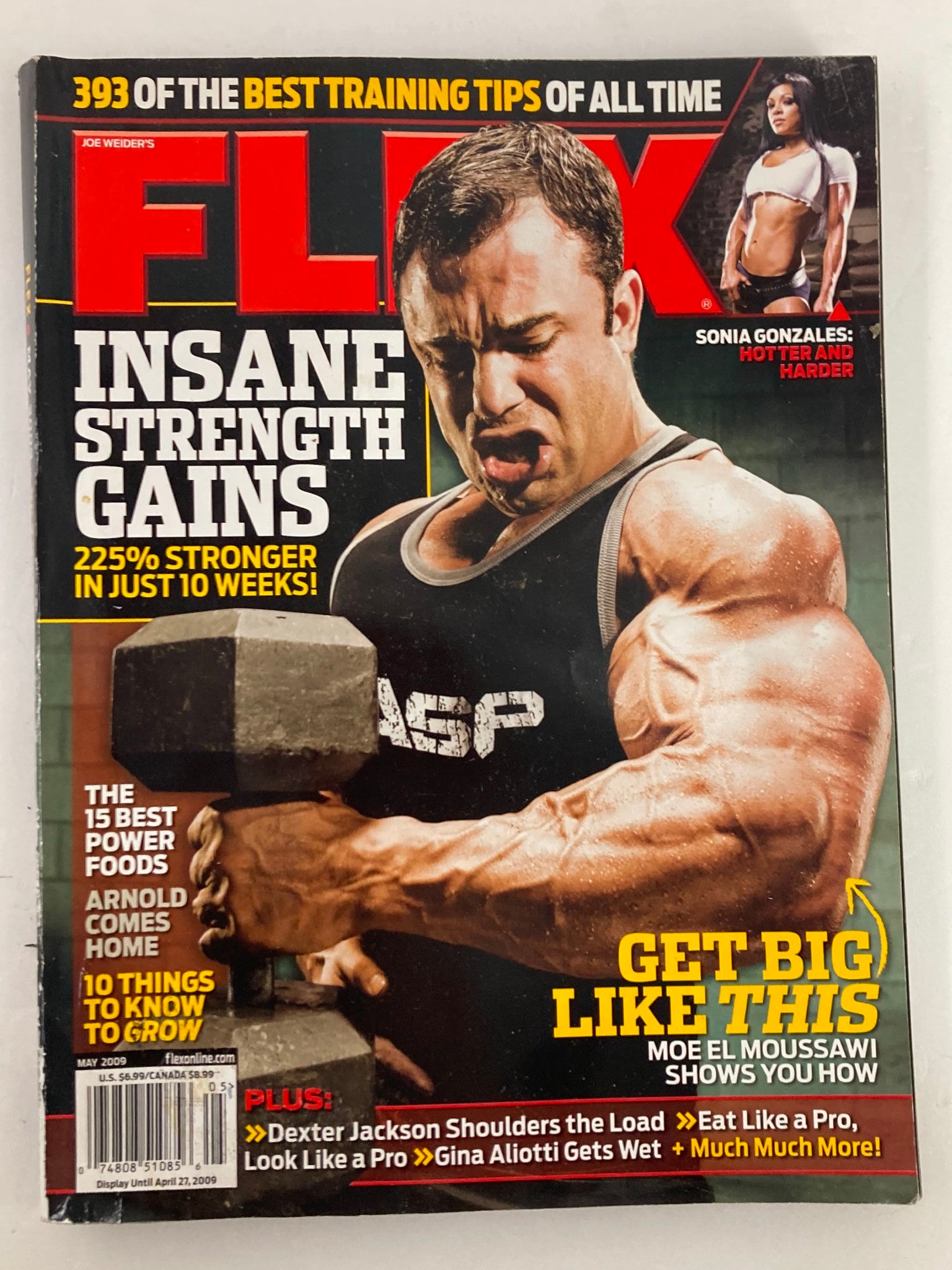 Flex Magazine May 2009 Moe El Moussawi and Sonia Gonzales No Label