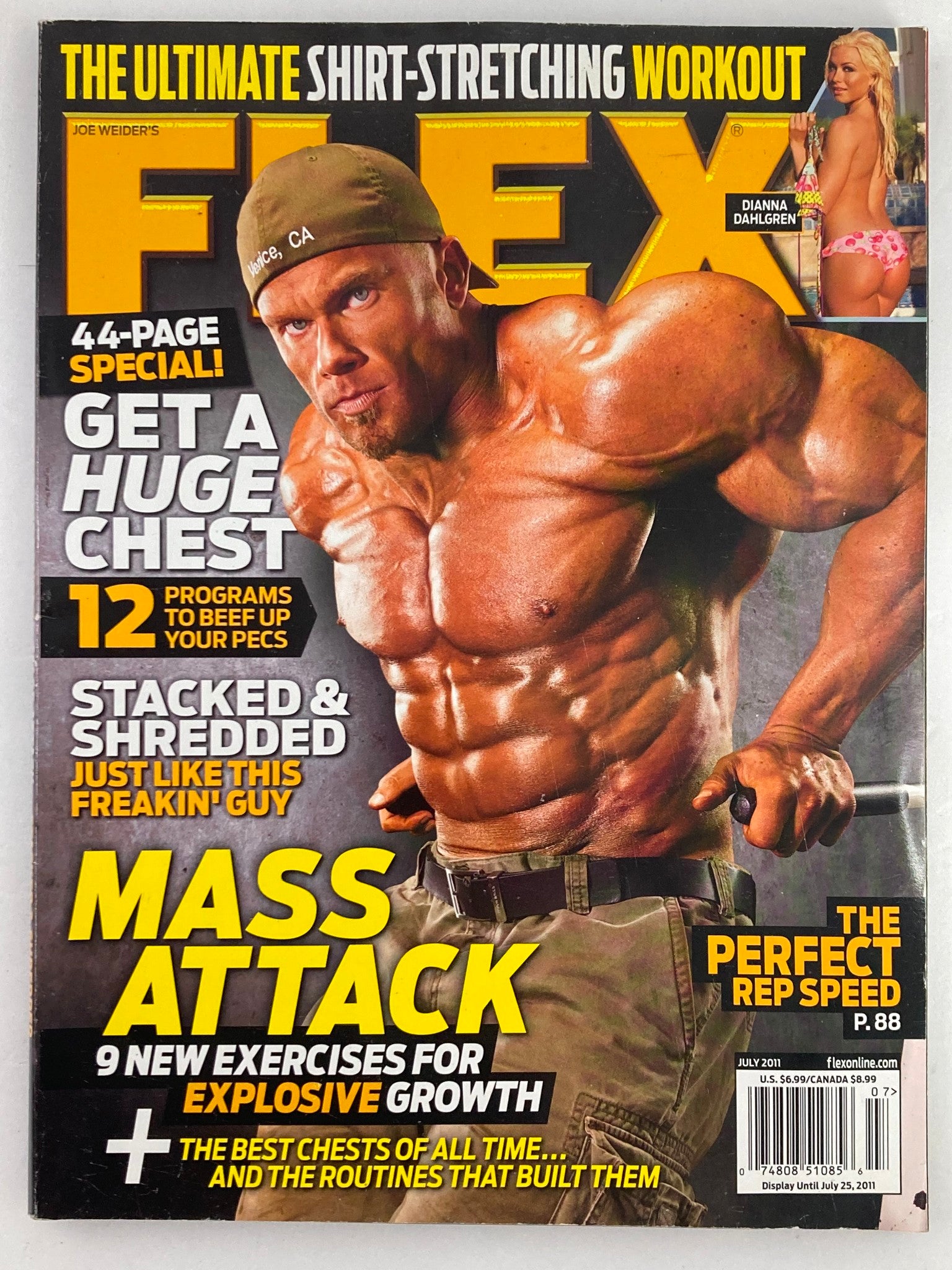 Flex Magazine July 2011 Ben Pakulski and Dianna Dahlgren No Label