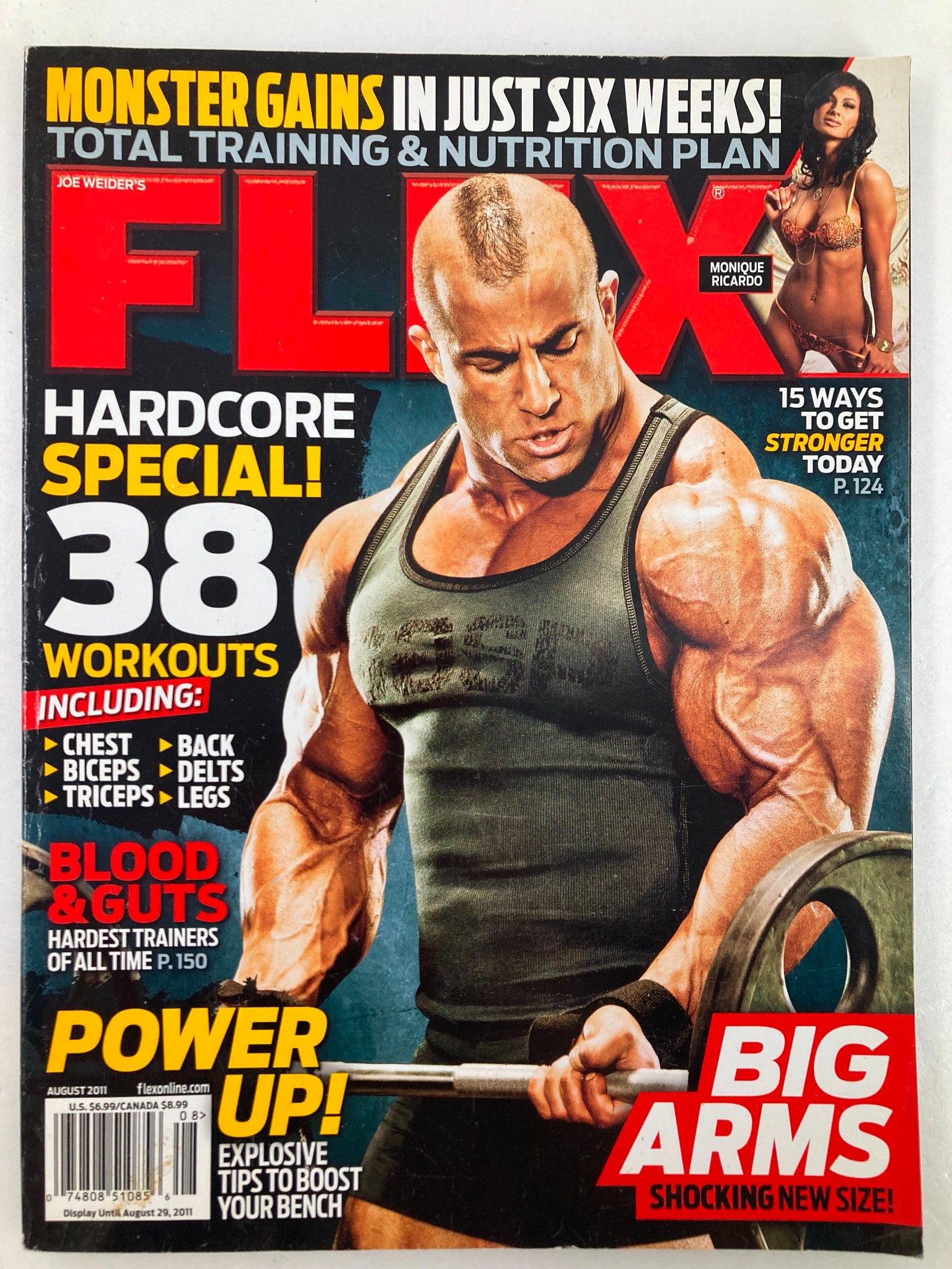 Flex Magazine August 2011 Fouad Abiad and Monique Ricardo No Label