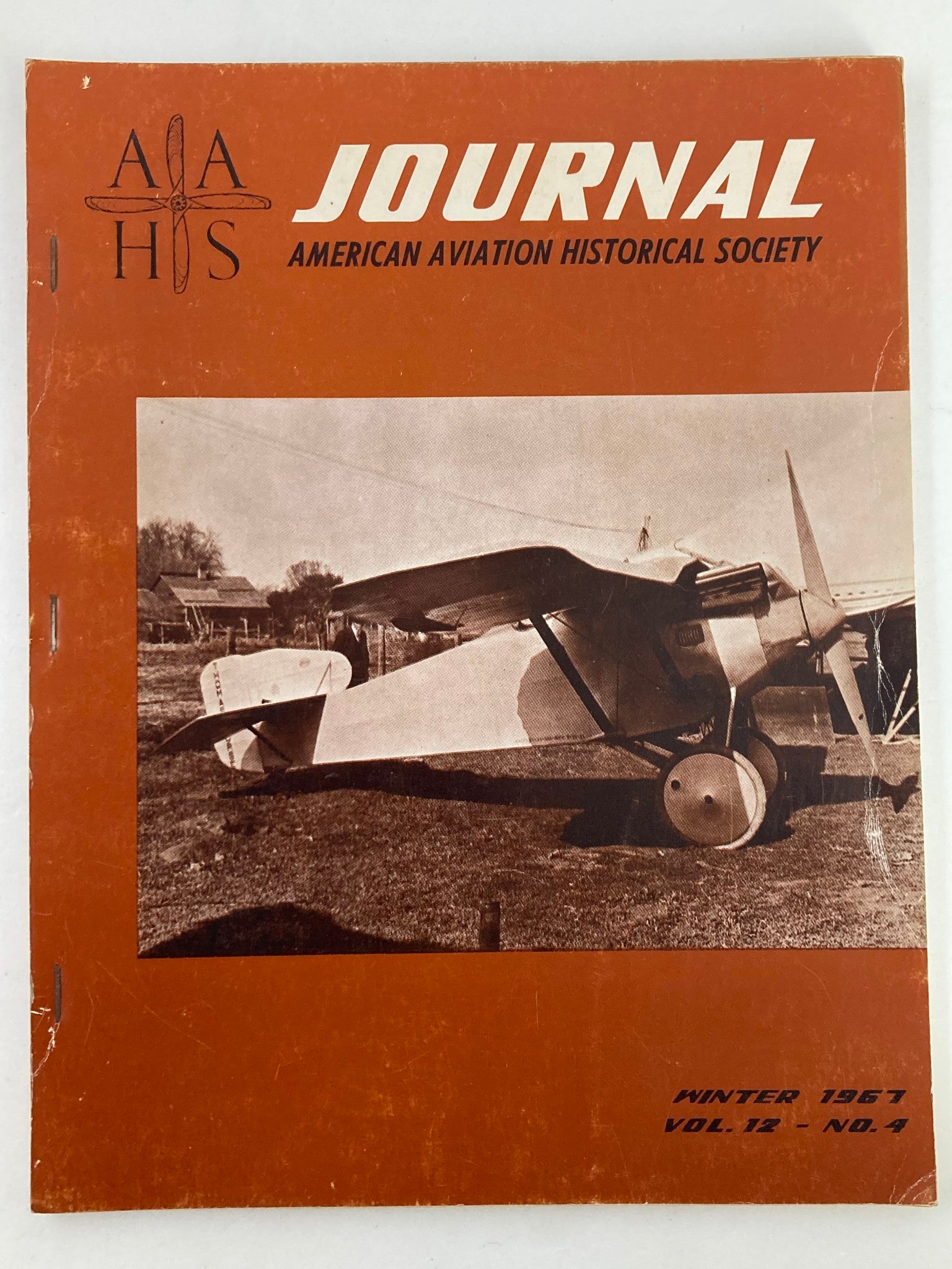 VTG American Aviation Historical Society Journal Winter 1967 Vol 12 No. 4