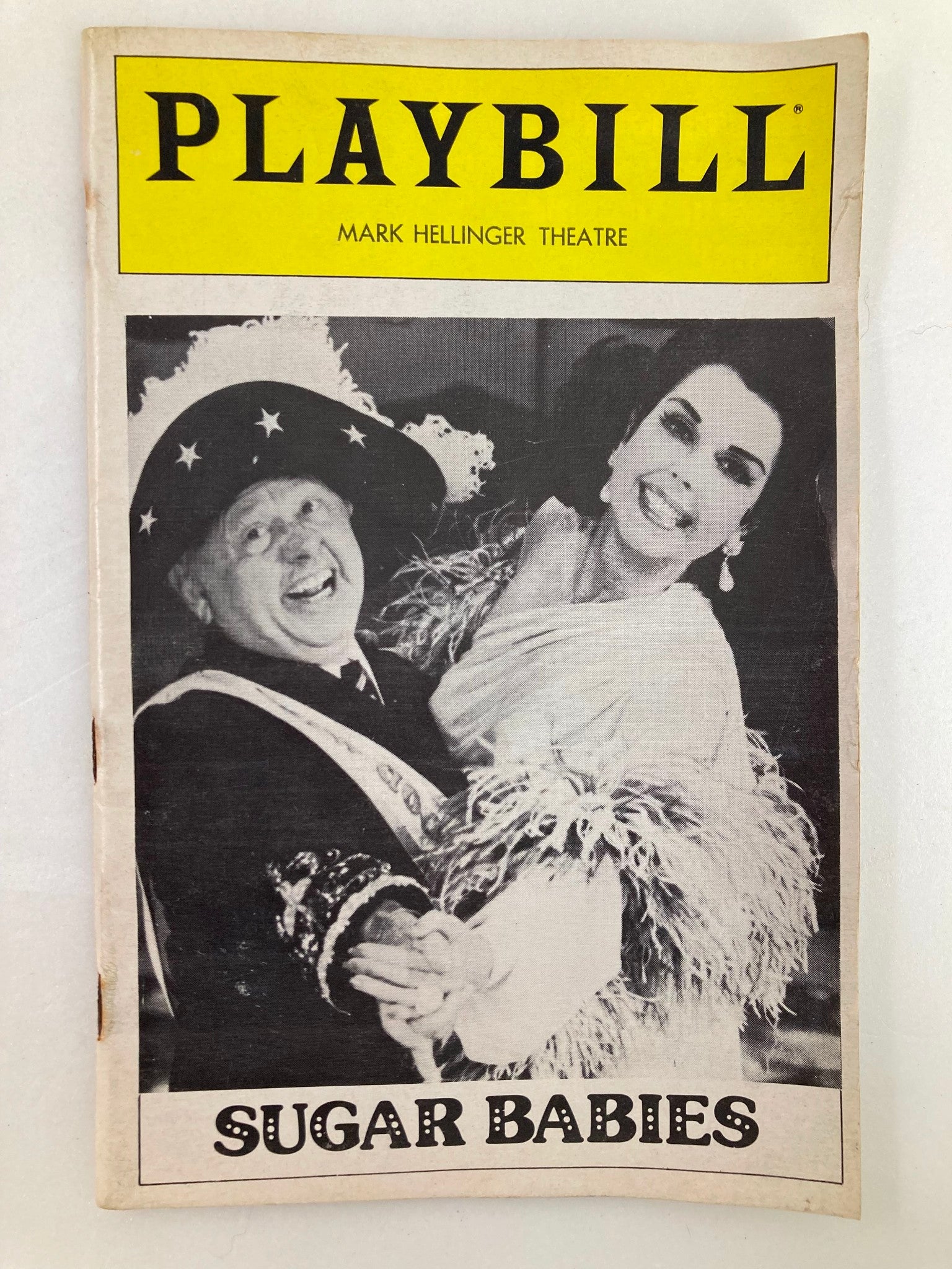 1982 Playbill Mark Hellinger Theatre Mickey Rooney in Sugar Babies