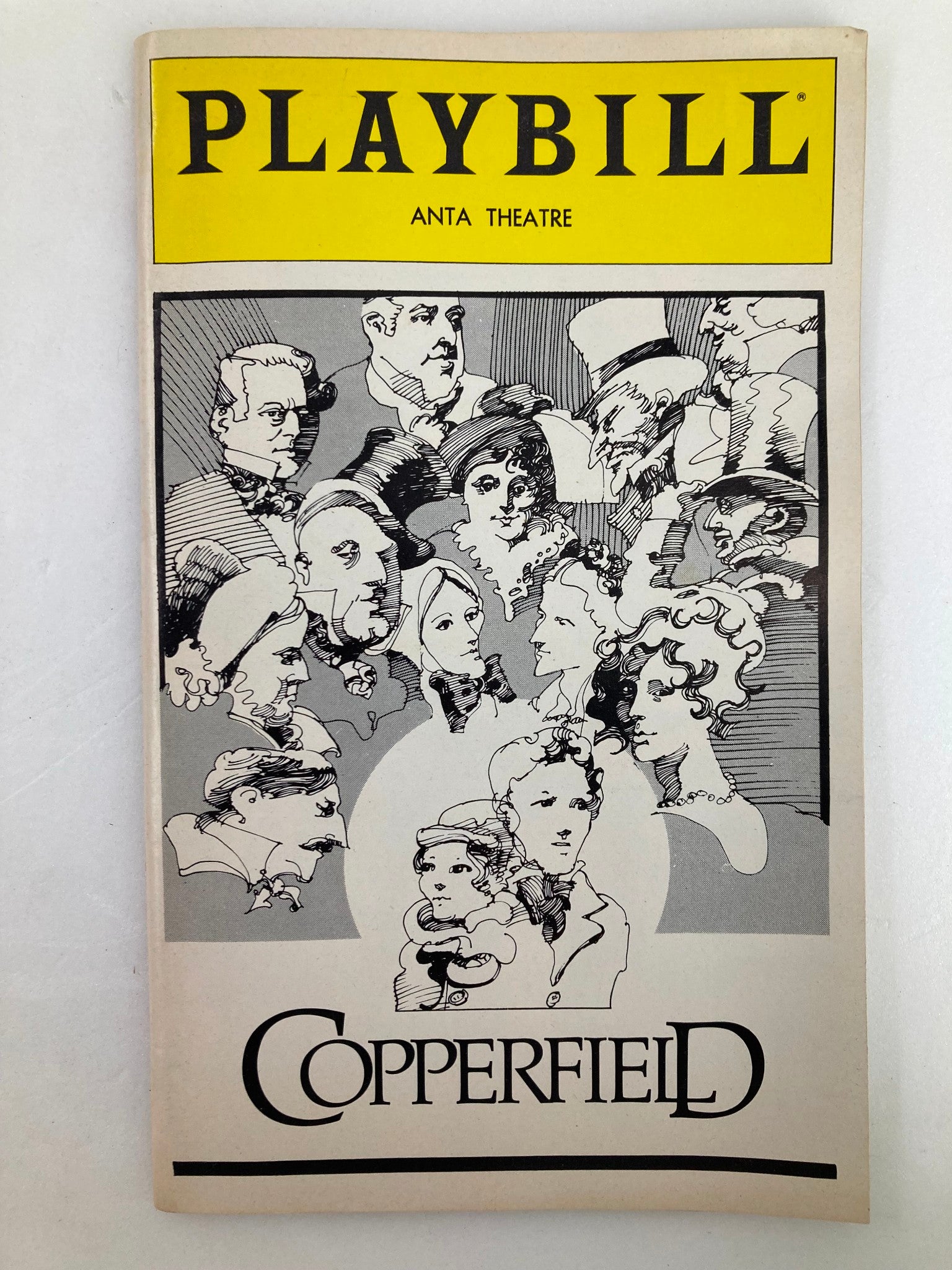 1981 Playbill Anta Theatre Brian Matthews, Leslie Denniston in Copperfield