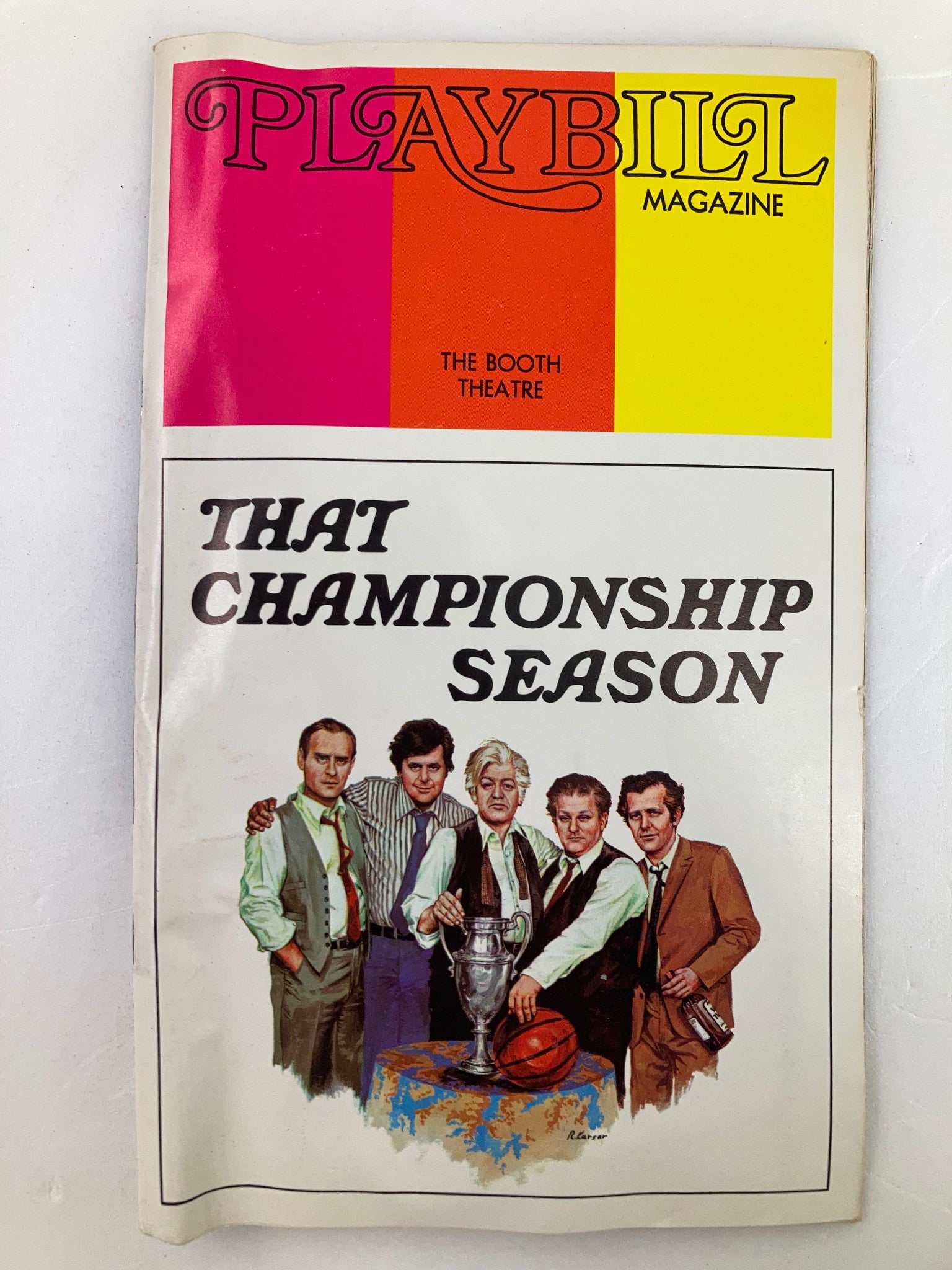 1973 Playbill The Booth Theatre That Championship Season