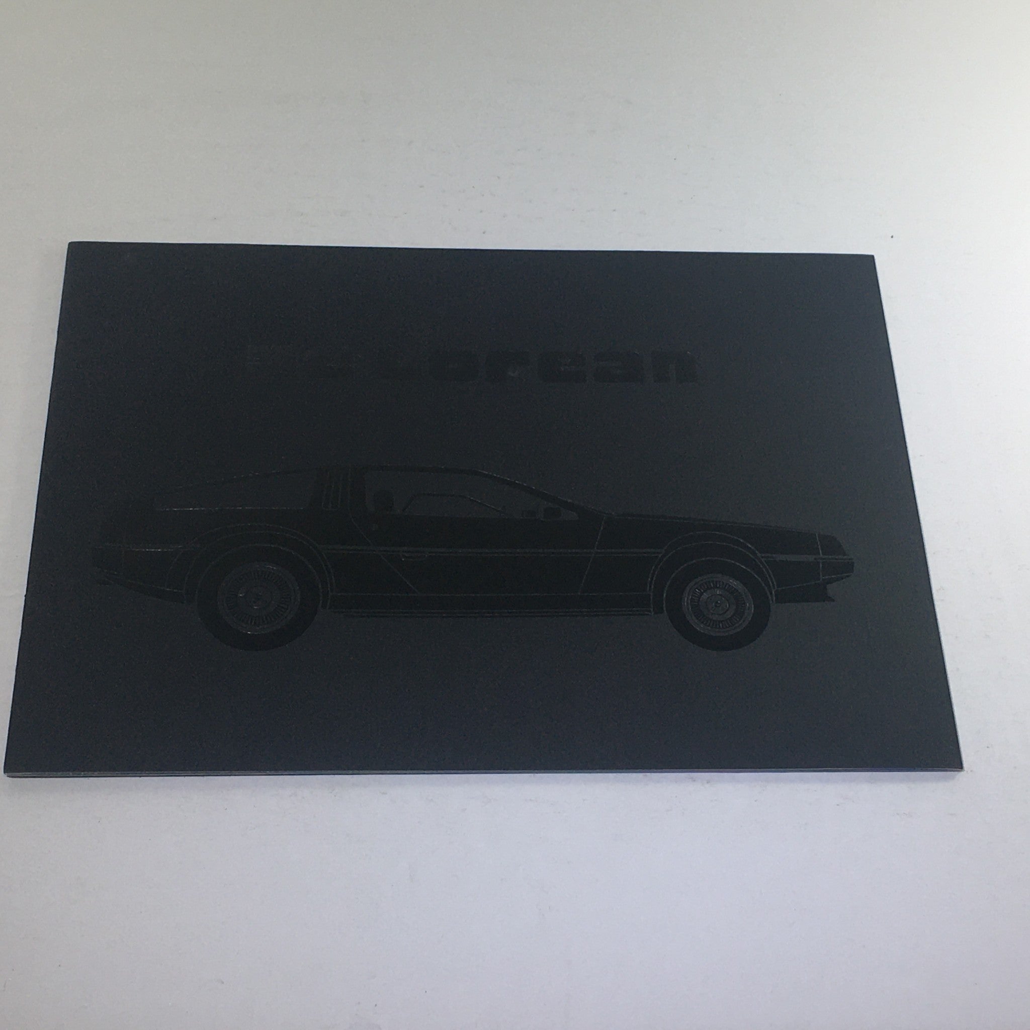 1981 De Lorean Car Dealer Showroom Sales Brochure Catalog