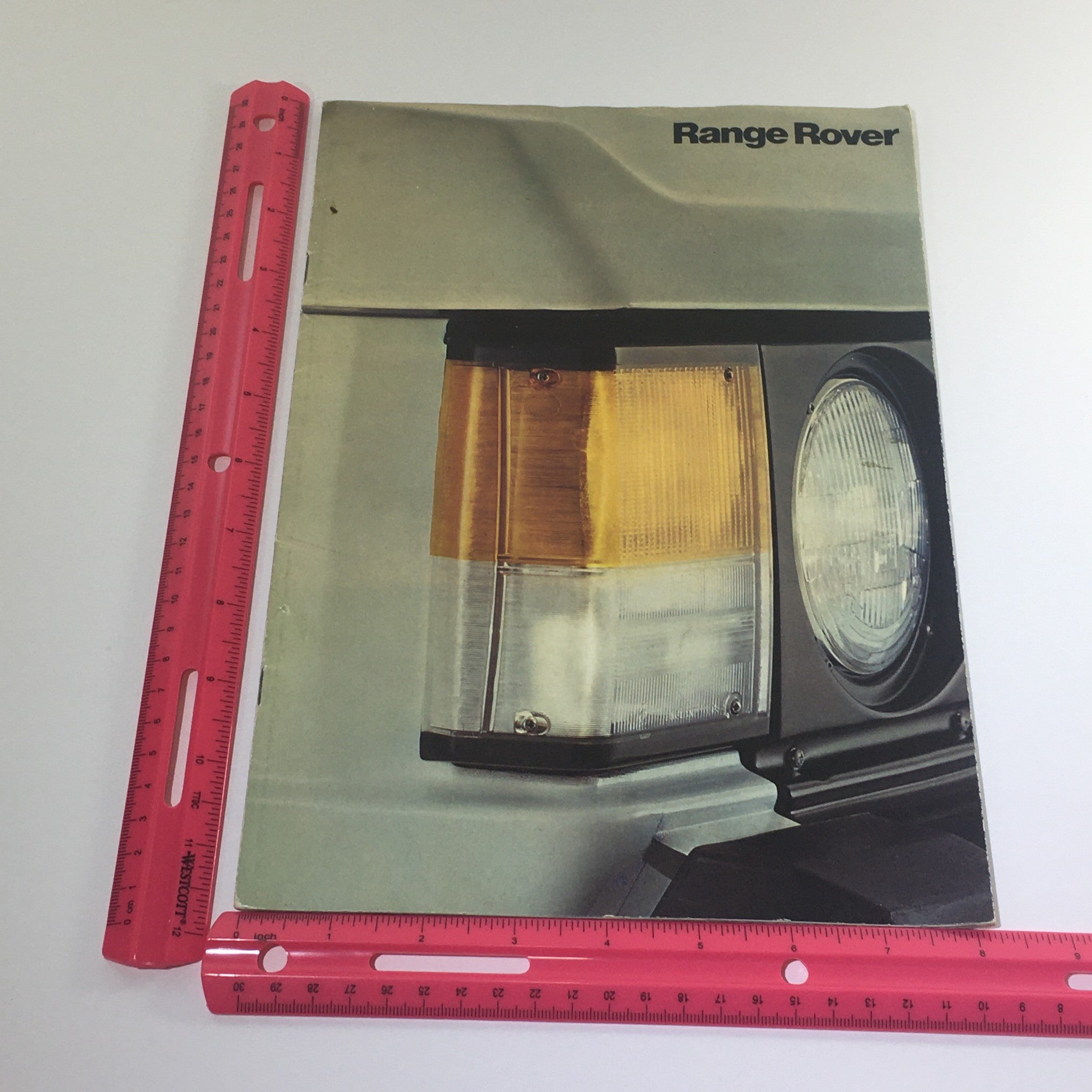 1980 Range Rover V-8 Bore Dealership Car Auto Catalog Brochure