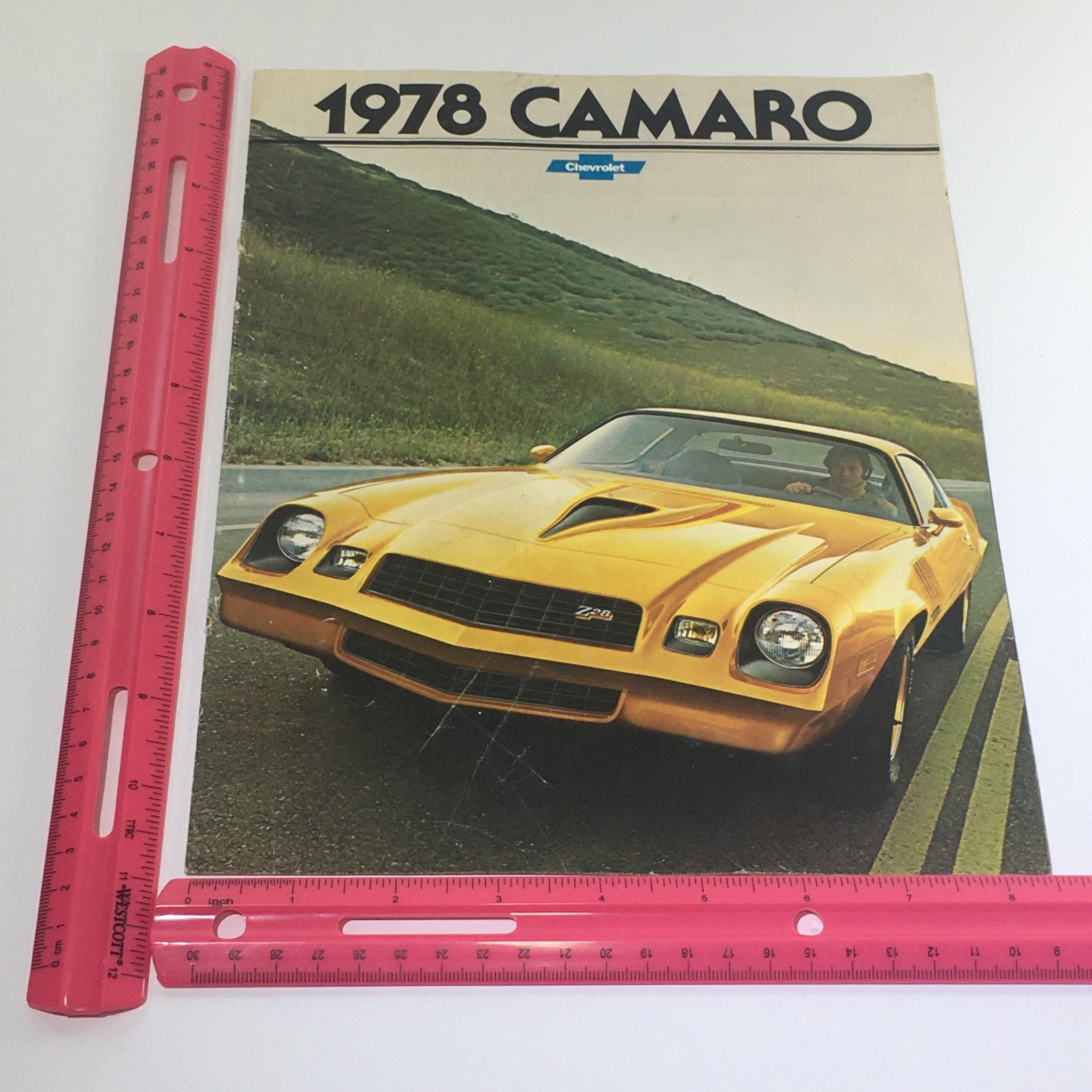 1978 Chevrolet Camaro Rally Sport Dealership Car Auto Brochure Catalog