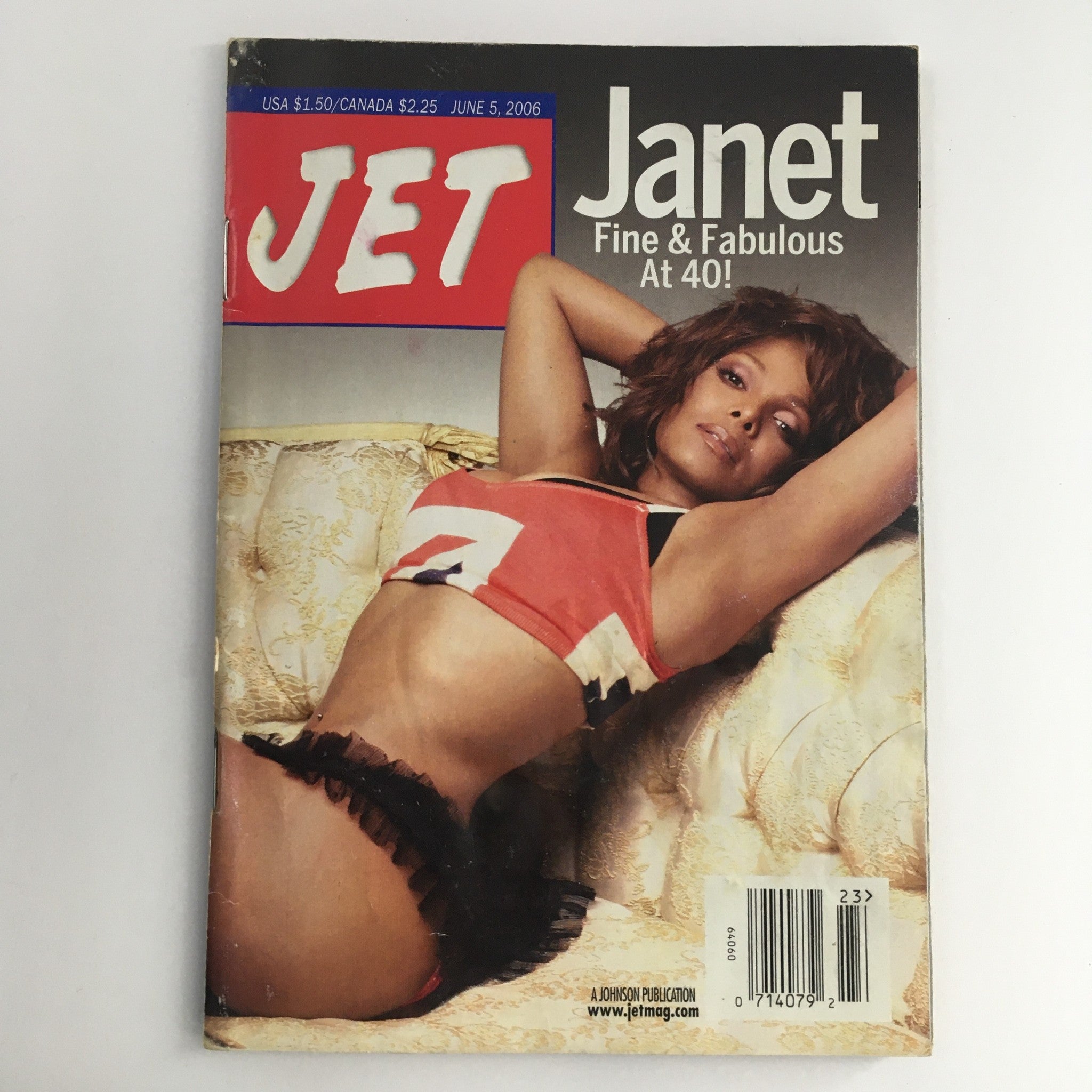 Jet Magazine June 5 2006 Janet Jackson is Fine & Fabulous at 40, No Label