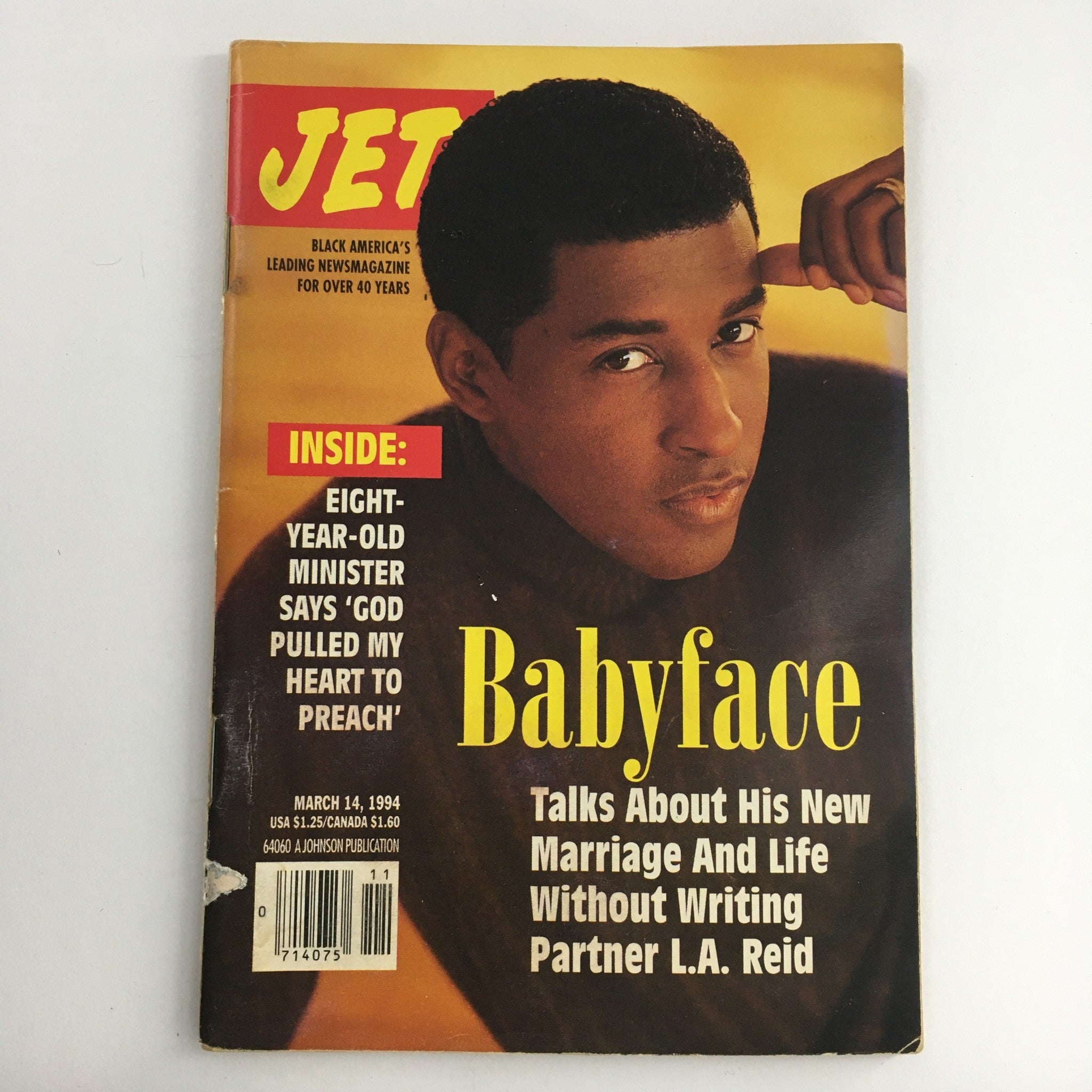 Jet Magazine March 14 1994 Babyface Talks About His New Marriage & Life