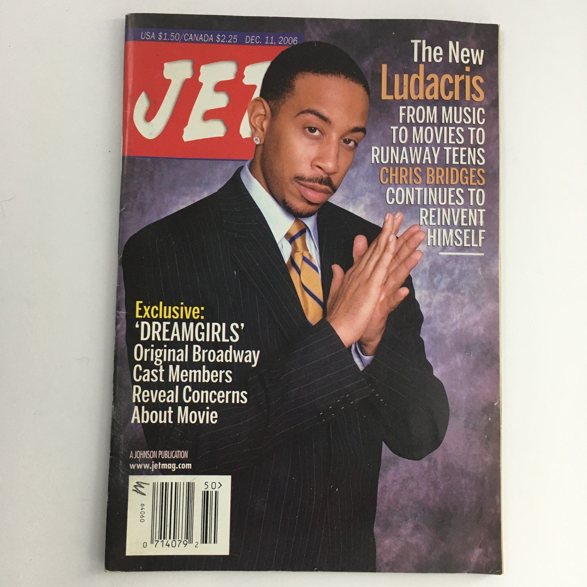 Jet Magazine December 11 2006 The New Chris "Ludacris" Bridges Reinvent Himself