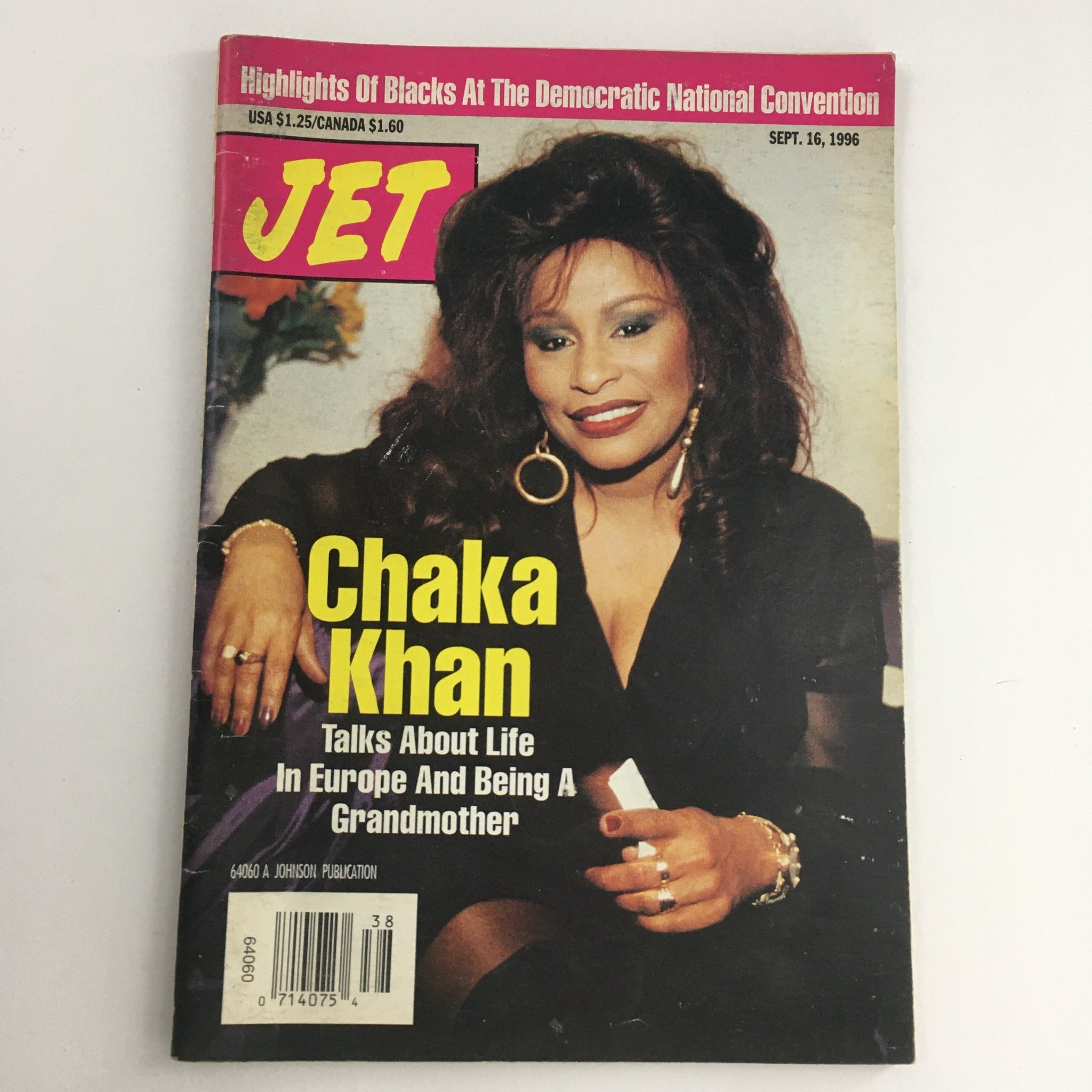 Jet Magazine September 16 1996 Chaka Khan Talks About Life in Europe Feature