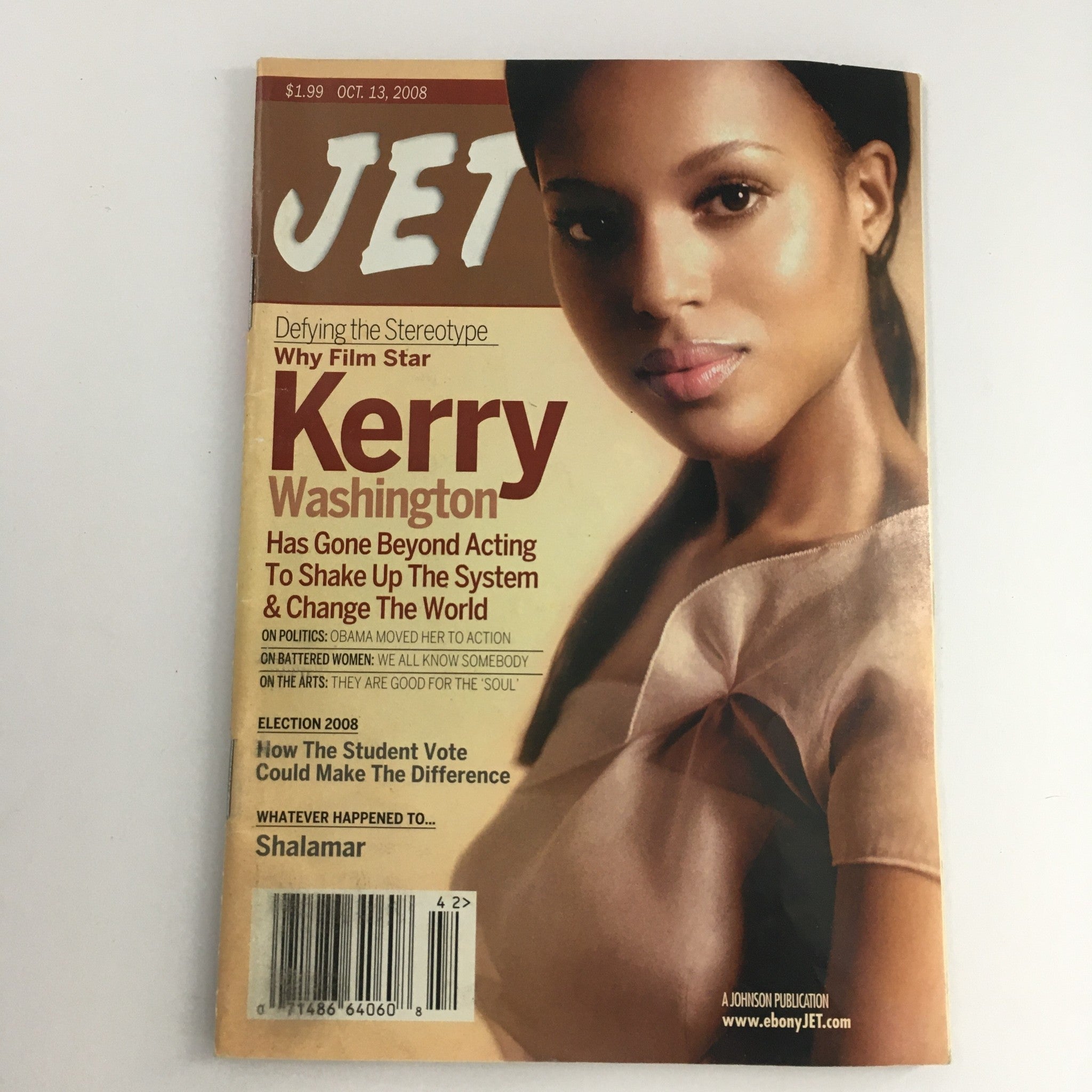 Jet Magazine October 13 2008 Kerry Washington Shake Up System & Change the World