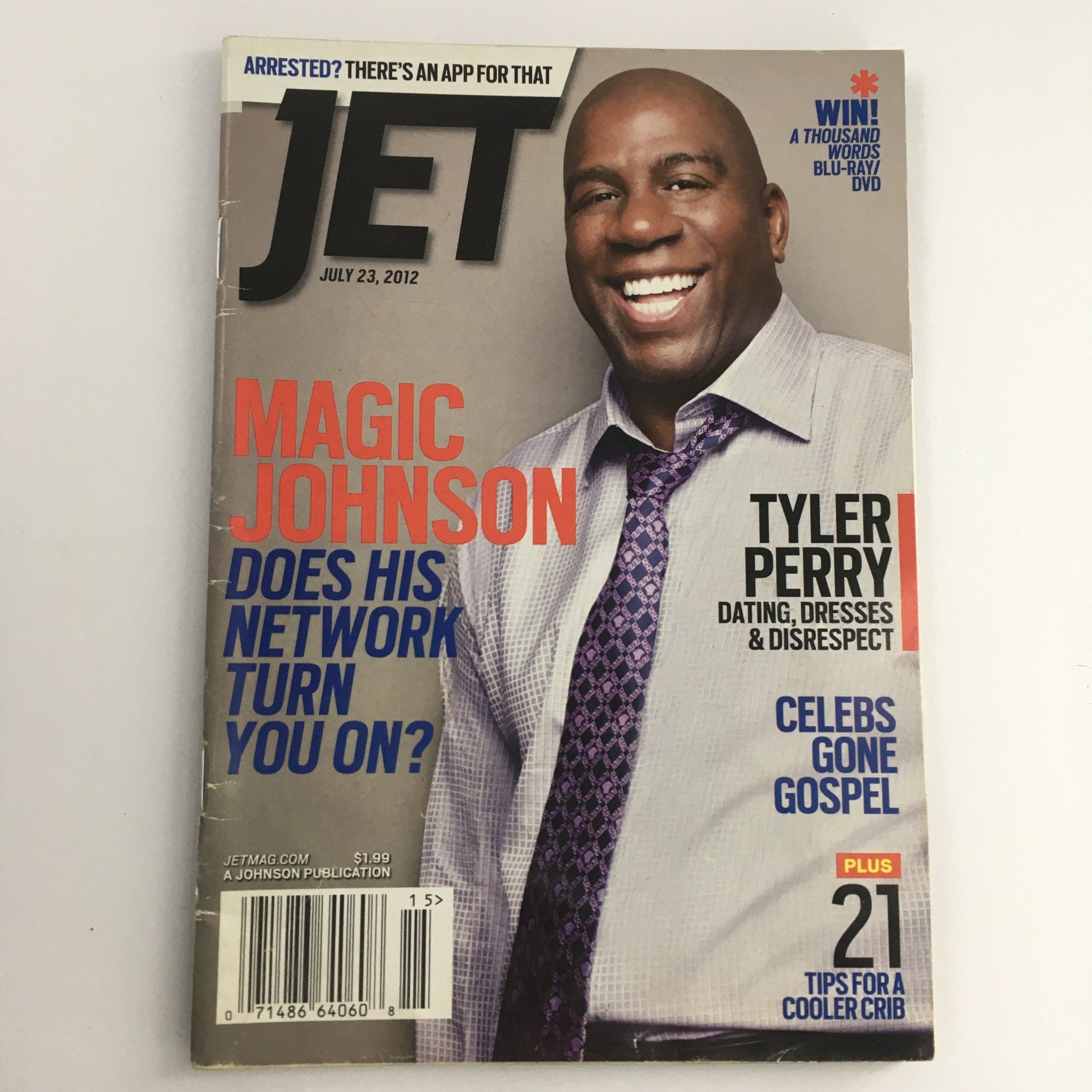 Jet Magazine July 23 2012 Magic Johnson Cover & Tyler Perry Dating & Disrespects