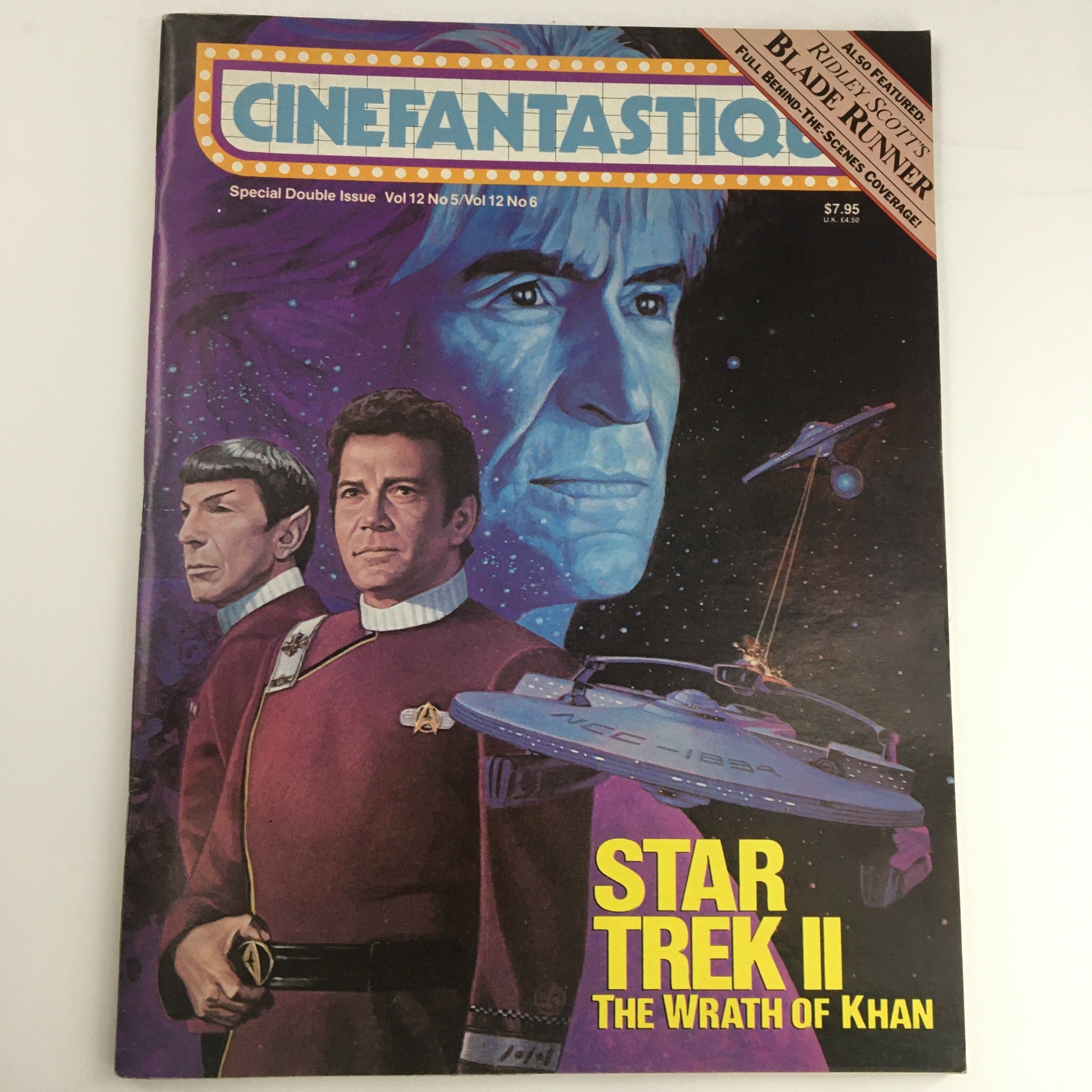 Cinefantastique July-August 1982 Vol 12 #5, Vol 12 #6 Star Trek II Wrath of Khan