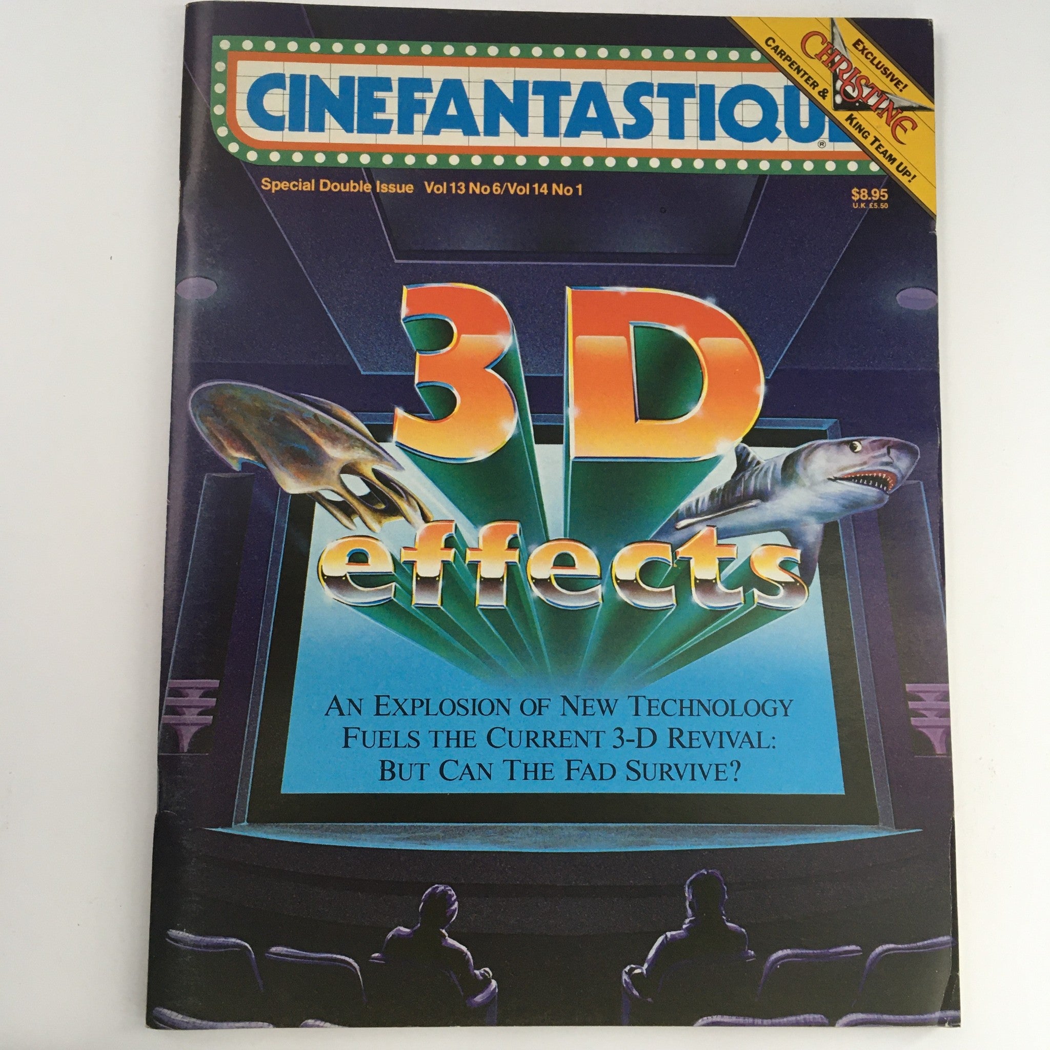 Cinefantastique September 1983 Vol 13 #6 & Vol 14 #1 3D Effects New Technology