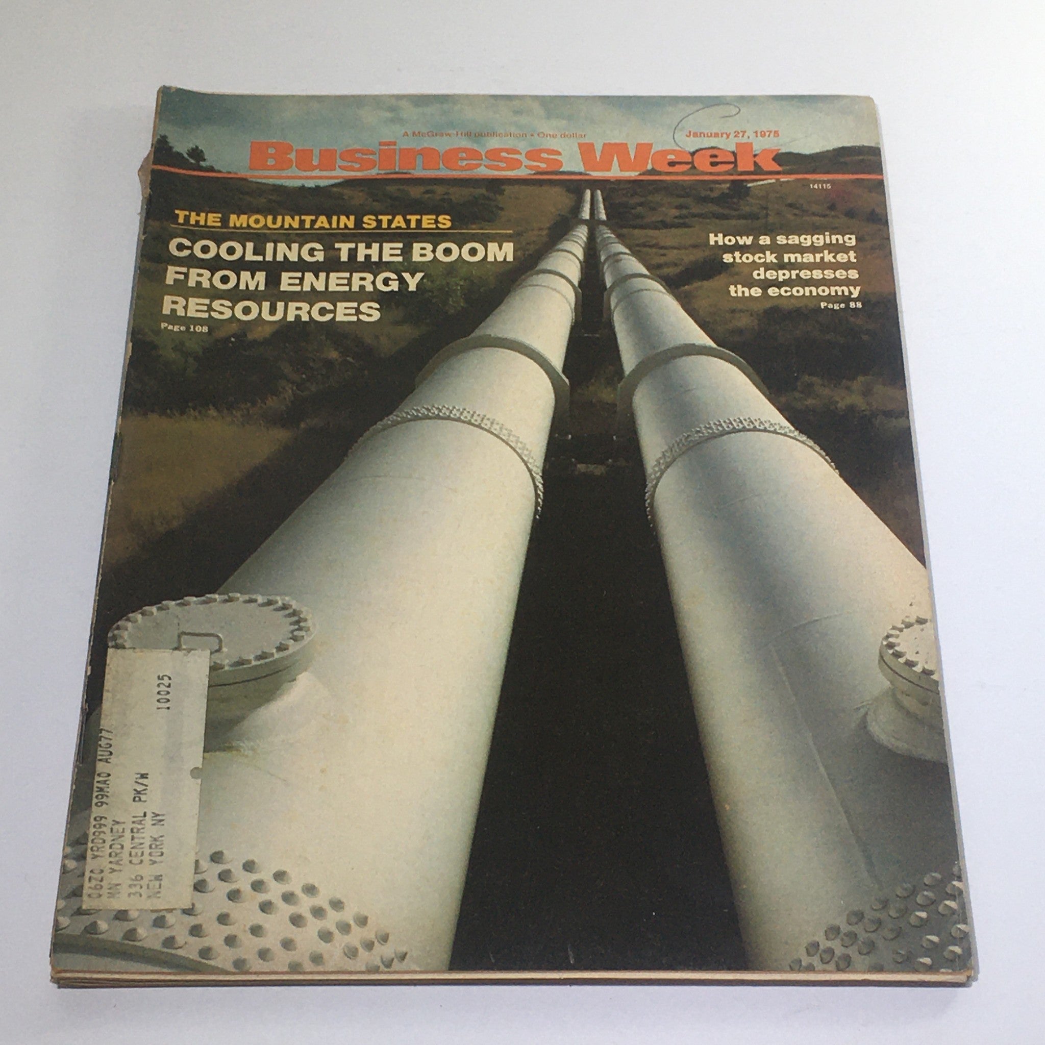 Business Week Magazine: January 27 1975 - Cooling The Boom From Energy Resources