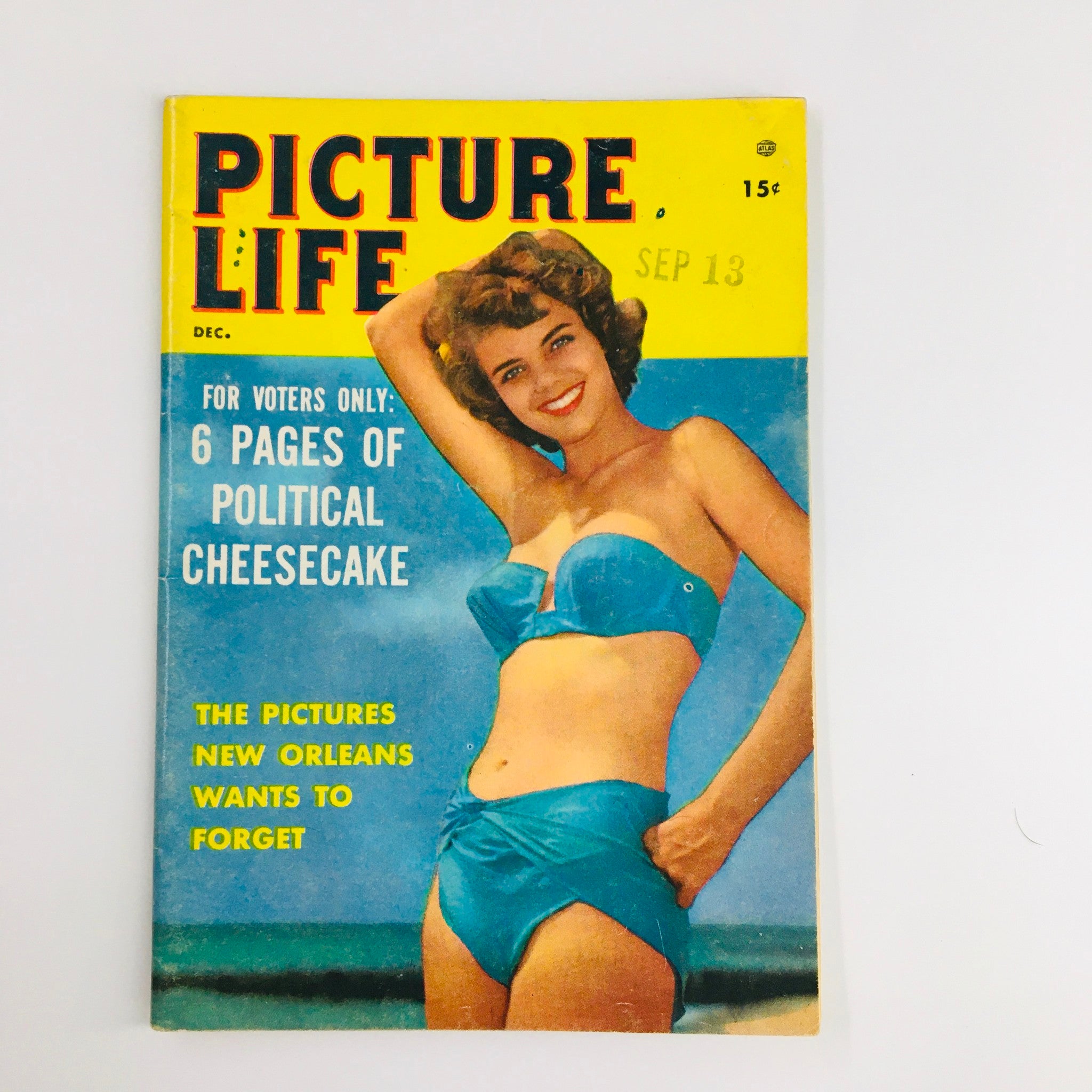 VTG Picture Life Magazine December 1955 Ike's Favorite Rascal No Label