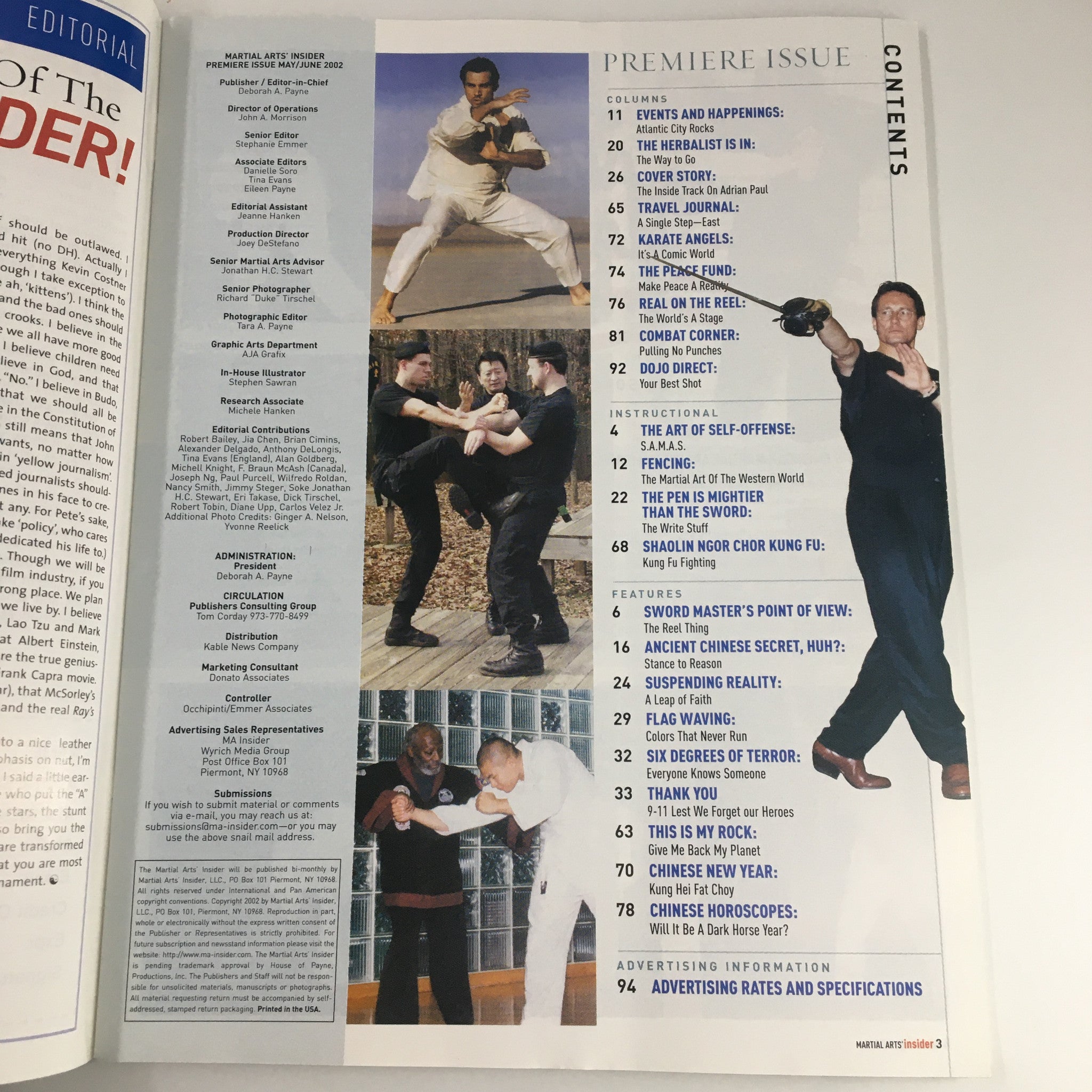 Martial Arts' Insider Magazine May 2002 Learn Treasured Techniques No Label