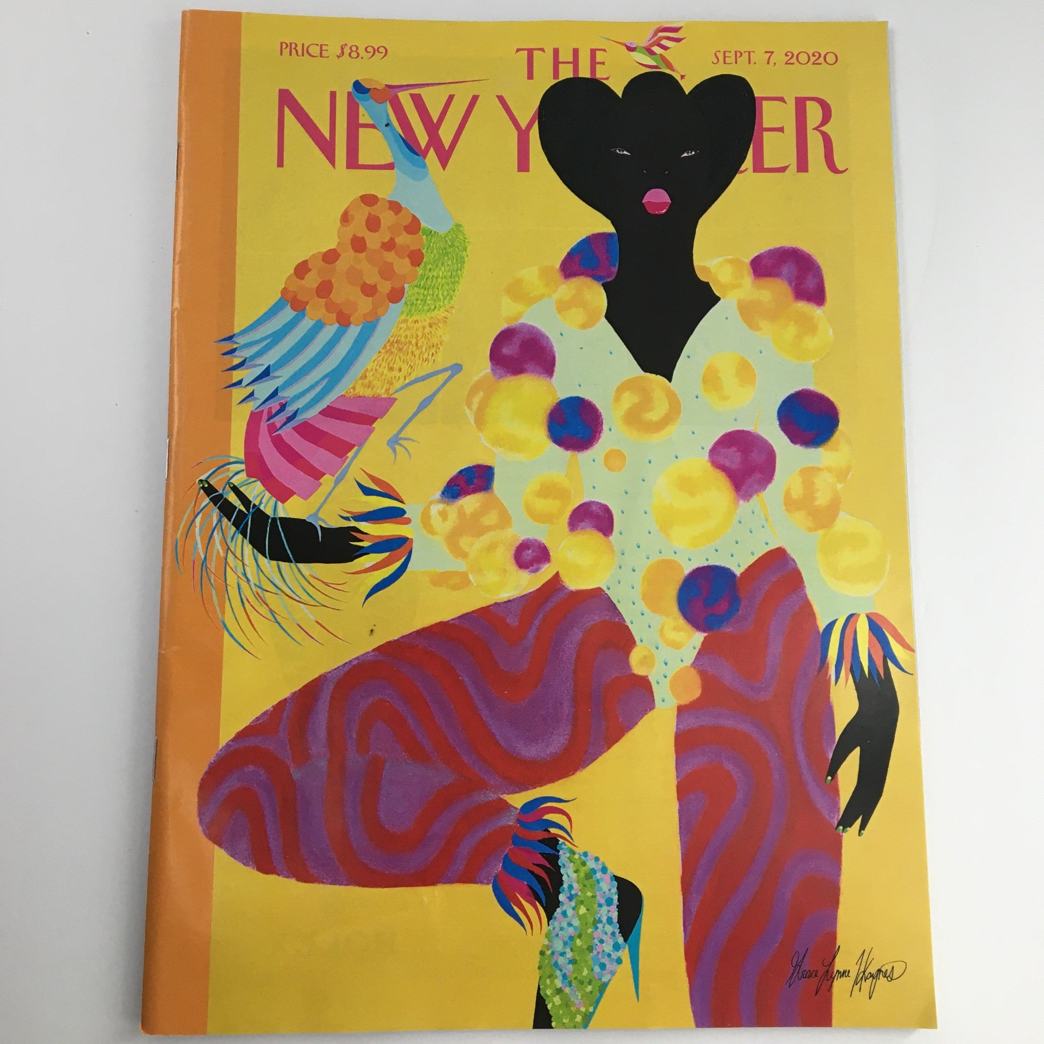 The New Yorker September 7 2020 Full Magazine Theme Cover Grace Lynne Haynes, VG