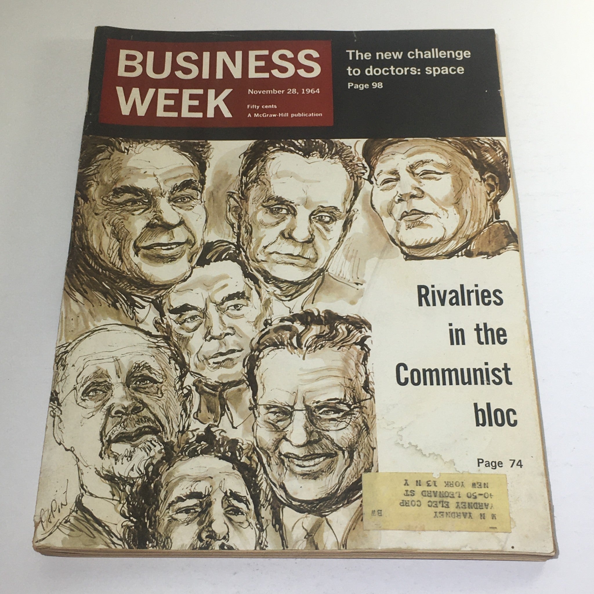 Business Week Magazine: November 28 1964 - Rivalries In The Communist Bloc