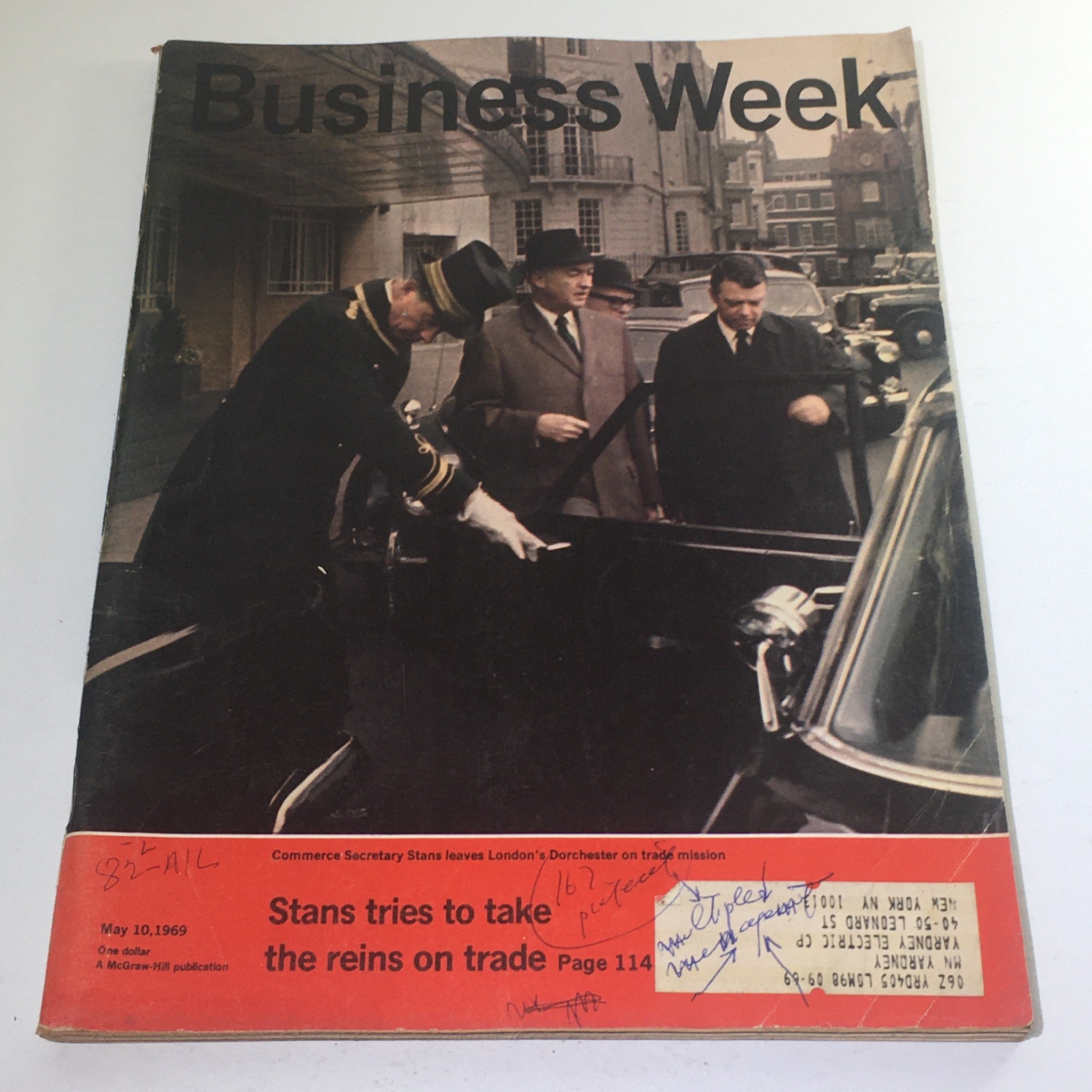 Business Week Magazine: May 10 1969 - Stans Tries To Take The Reins On Trade