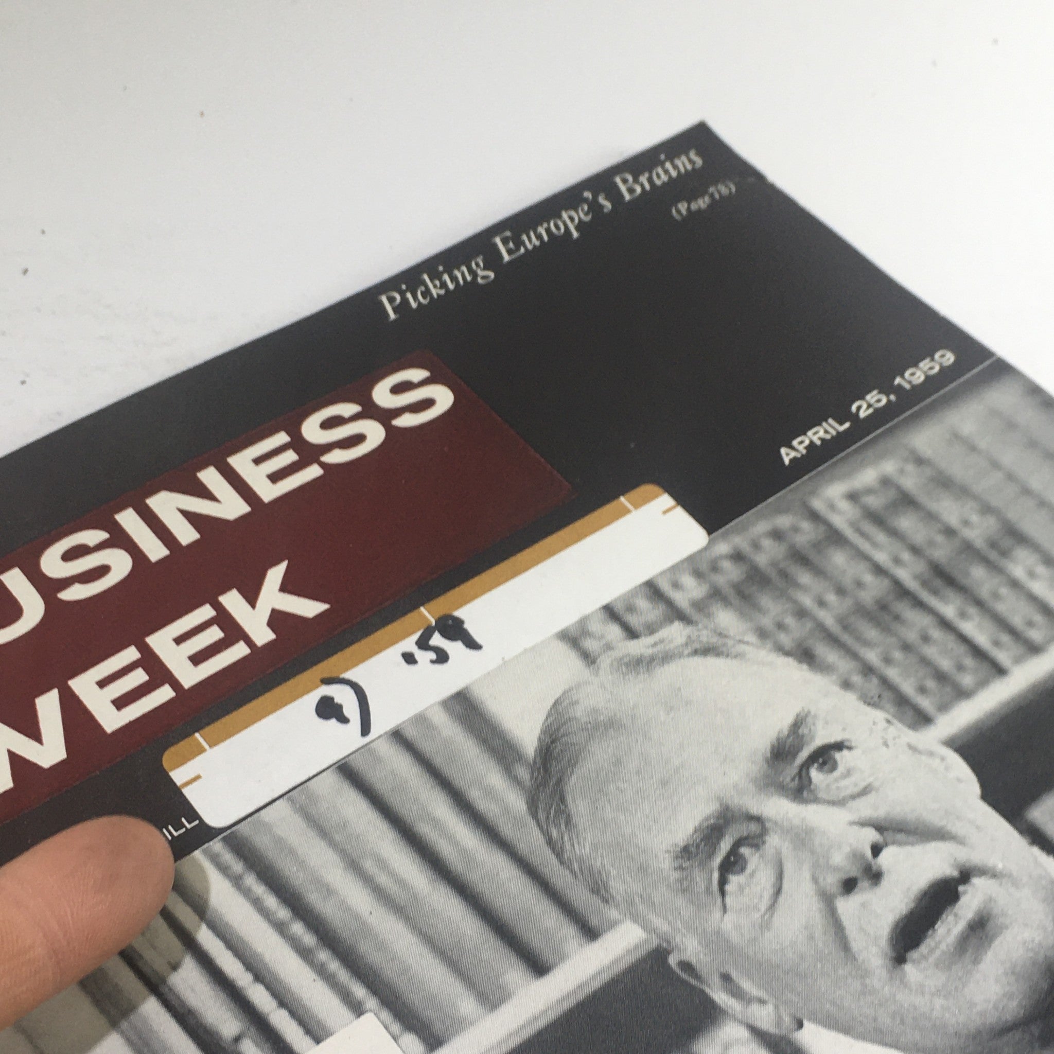 Business Week Magazine: April 25 1959 - Christian A. Herter of State Department