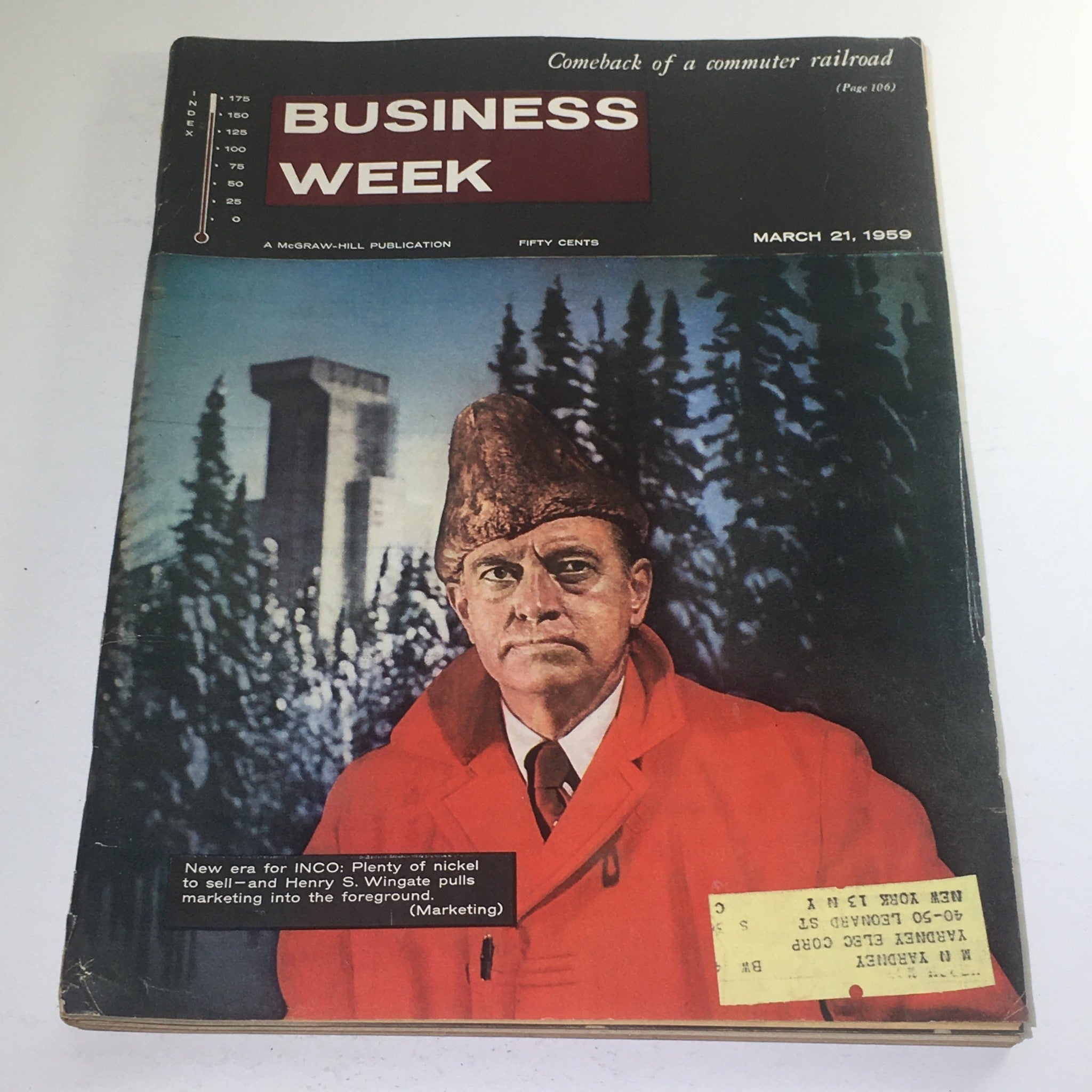 Business Week Magazine: March 21 1959 - Henry S. Wingate Pulls Marketing