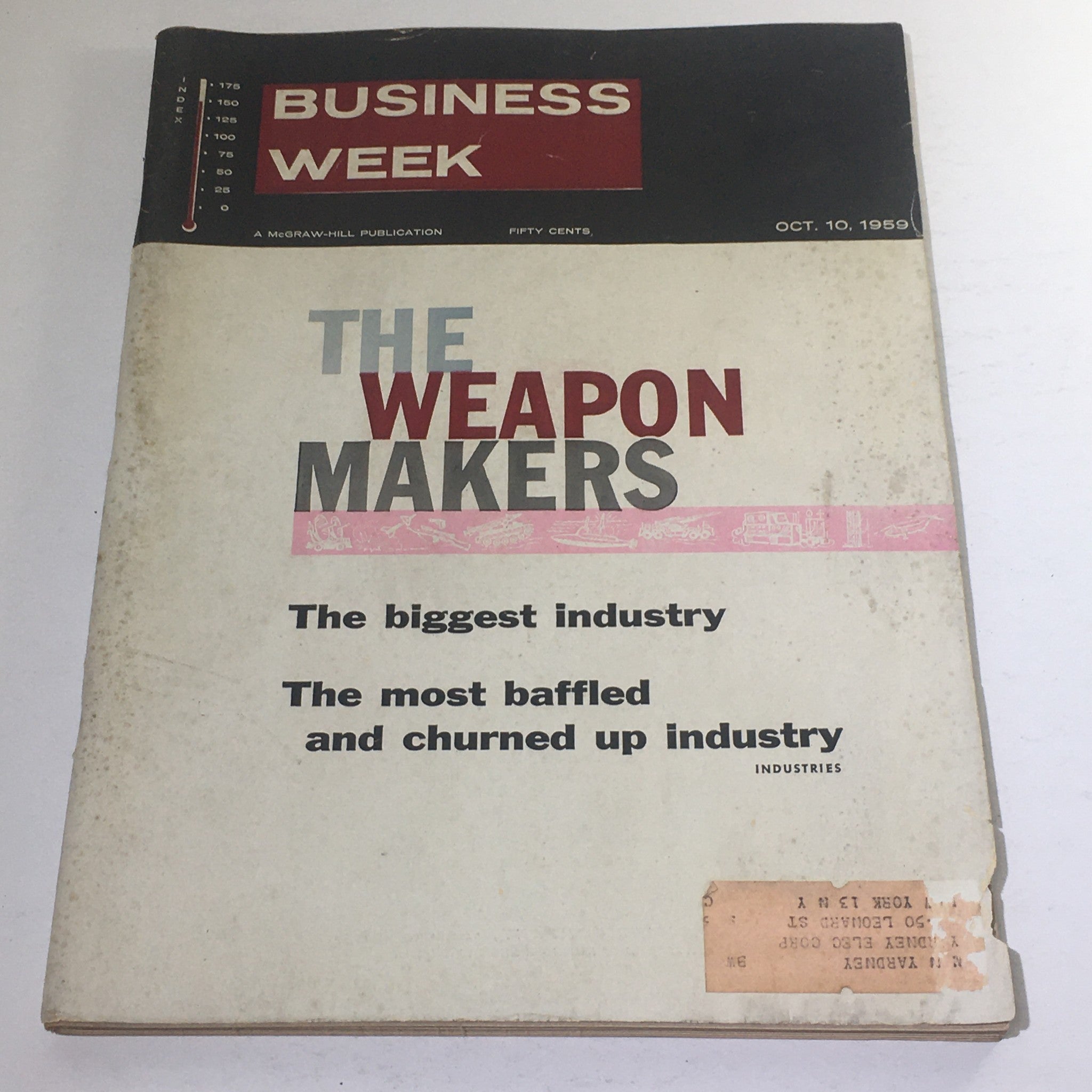 Business Week Magazine: October 10 1959 - The Weapon Makers/The Biggest Industry