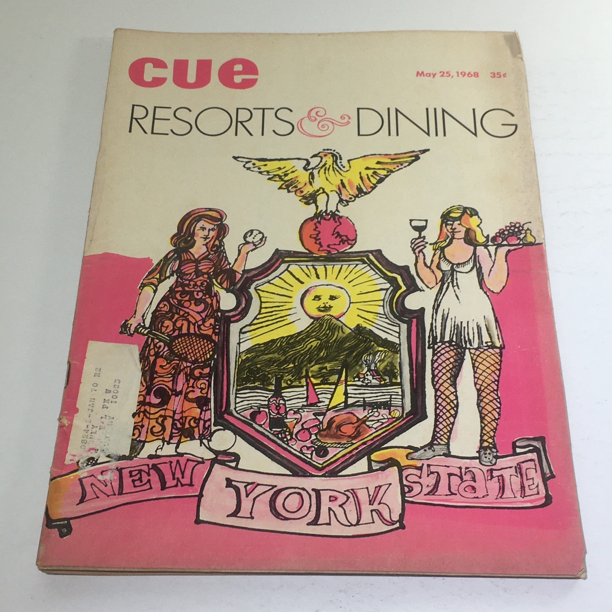 Cue Magazine: May 25 1968 - Resorts and Dining: New York State