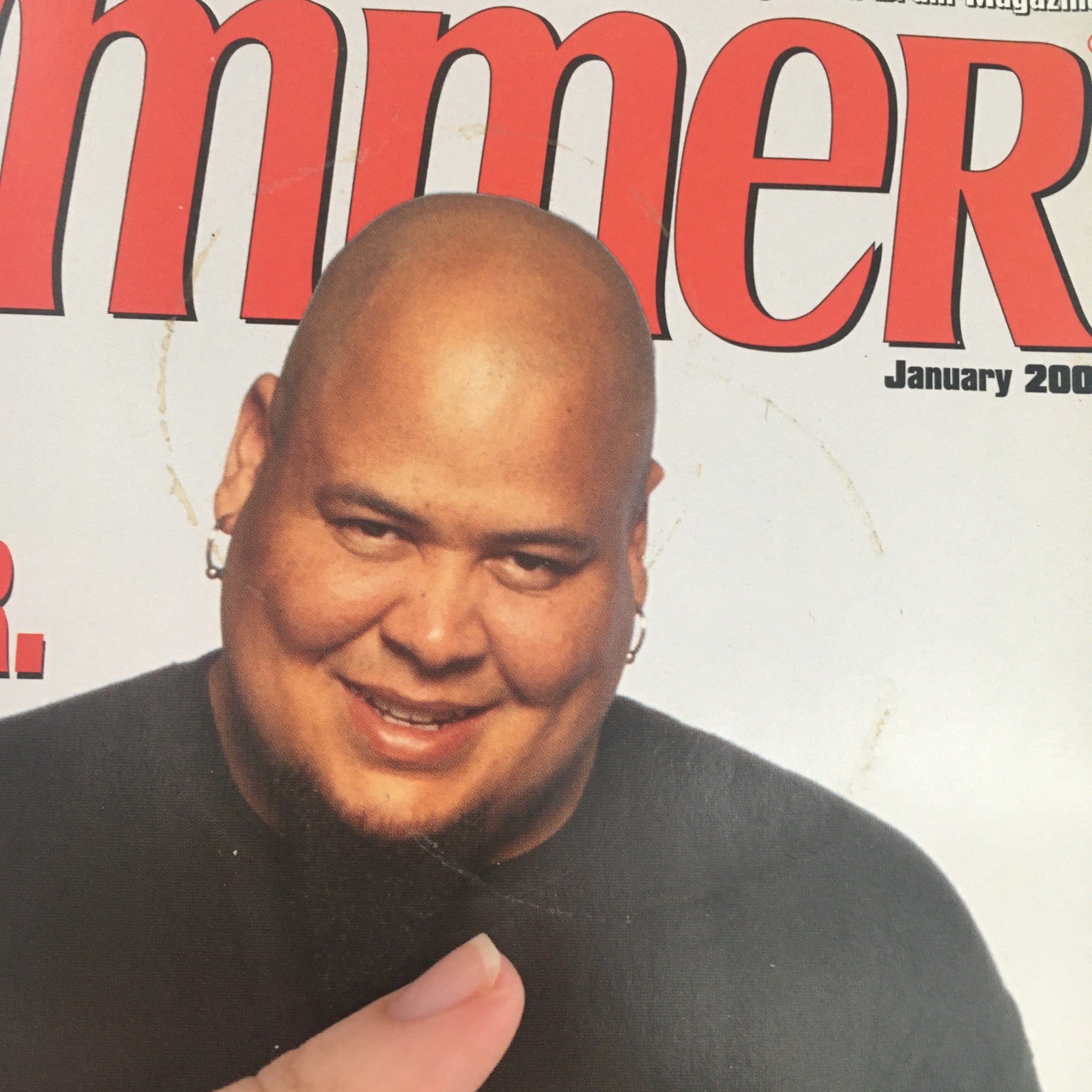 Modern Drummer Magazine January 2003 Abe Laboriel Jr. & Robby Ameen 'El Negro'