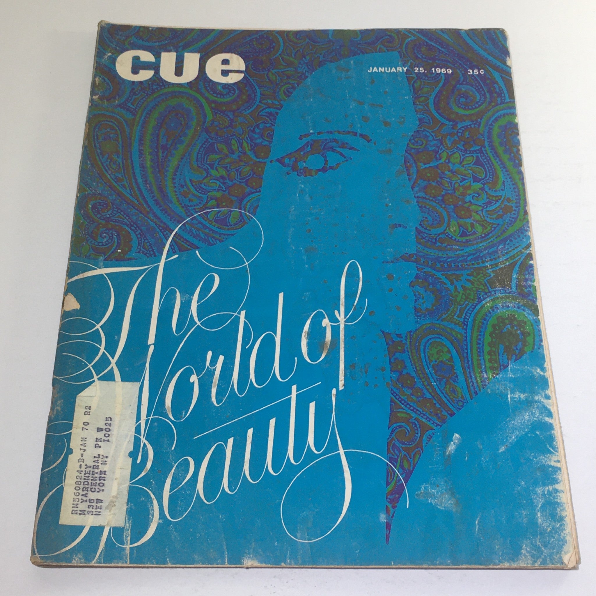 Cue Magazine: January 25 1969 - The World Of Beauty Fashion