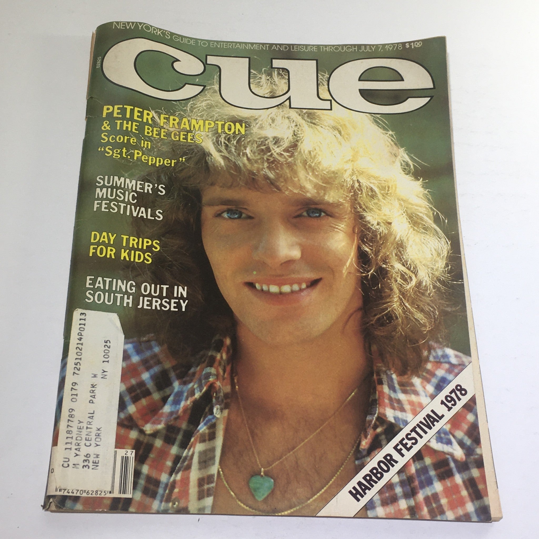 Cue Magazine: July 7 1978 - Peter Frampton & The Bee Gees/Harbor Festival 1978