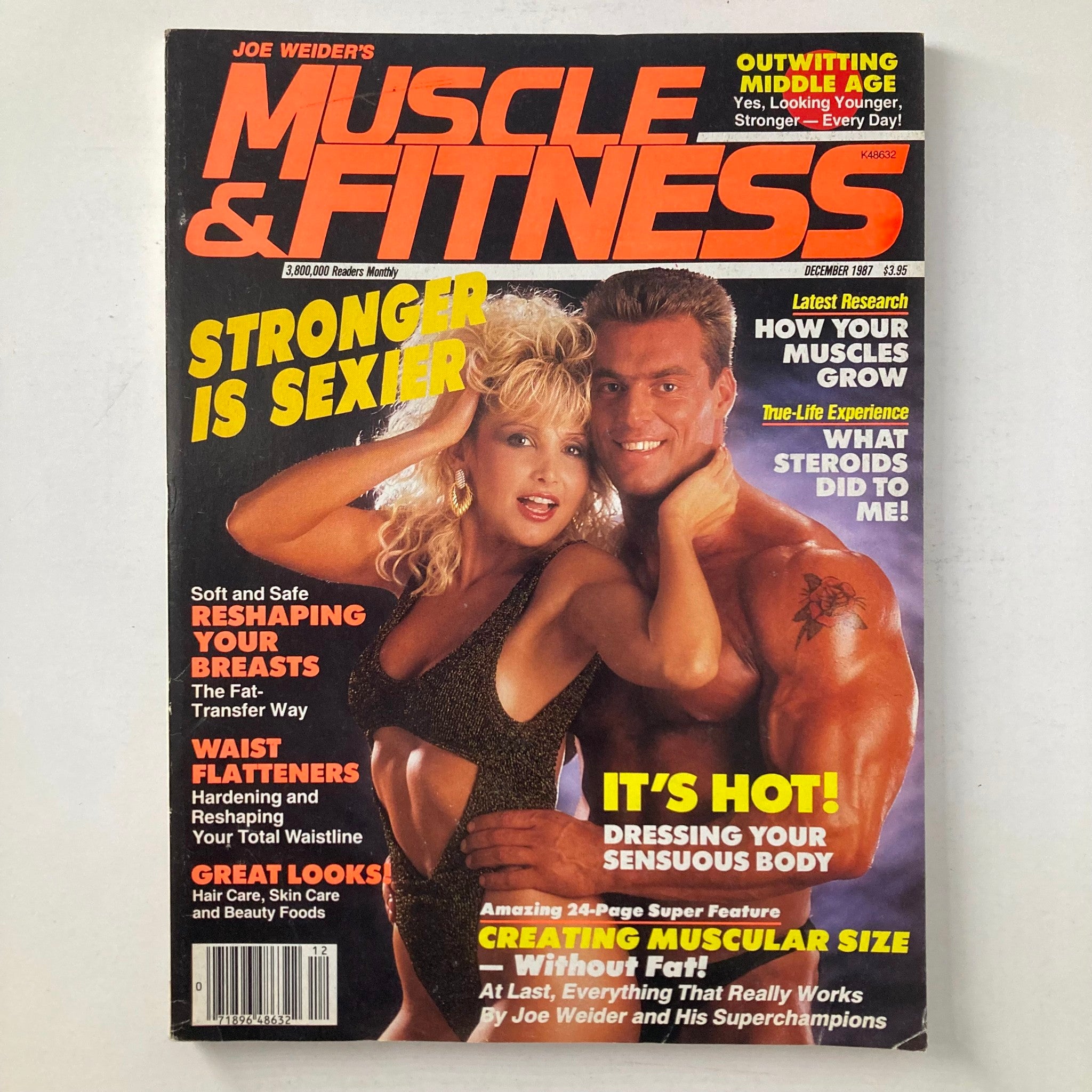 Joe Weider's Muscle & Fitness Magazine December 1987 Chris Sare & Berry DeMey