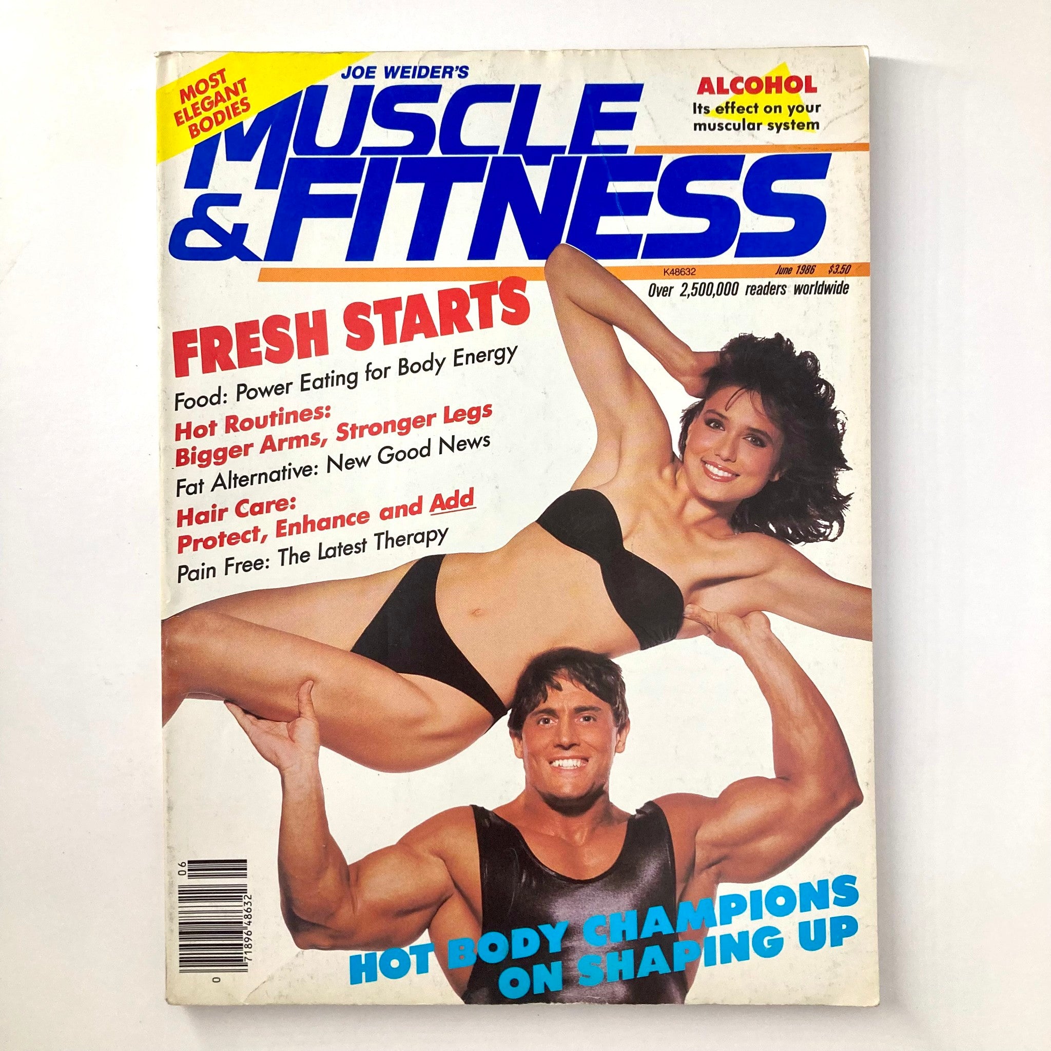 Joe Weider's Muscle & Fitness Magazine June 1986 Chris Jaksy & Bob Birdsong